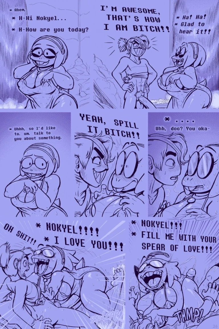 Under(her)tail Part 7 porn comic picture 26