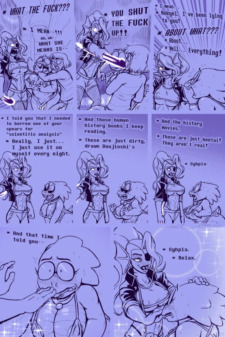 Under(her)tail Part 7 porn comic picture 29