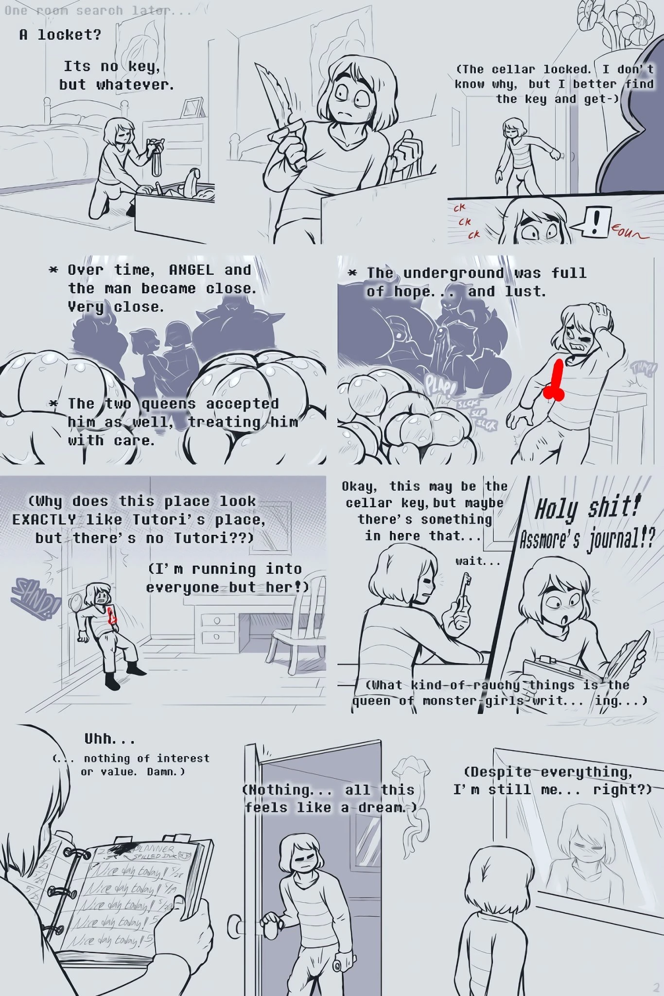 Under(her)tail Part 7 porn comic picture 3