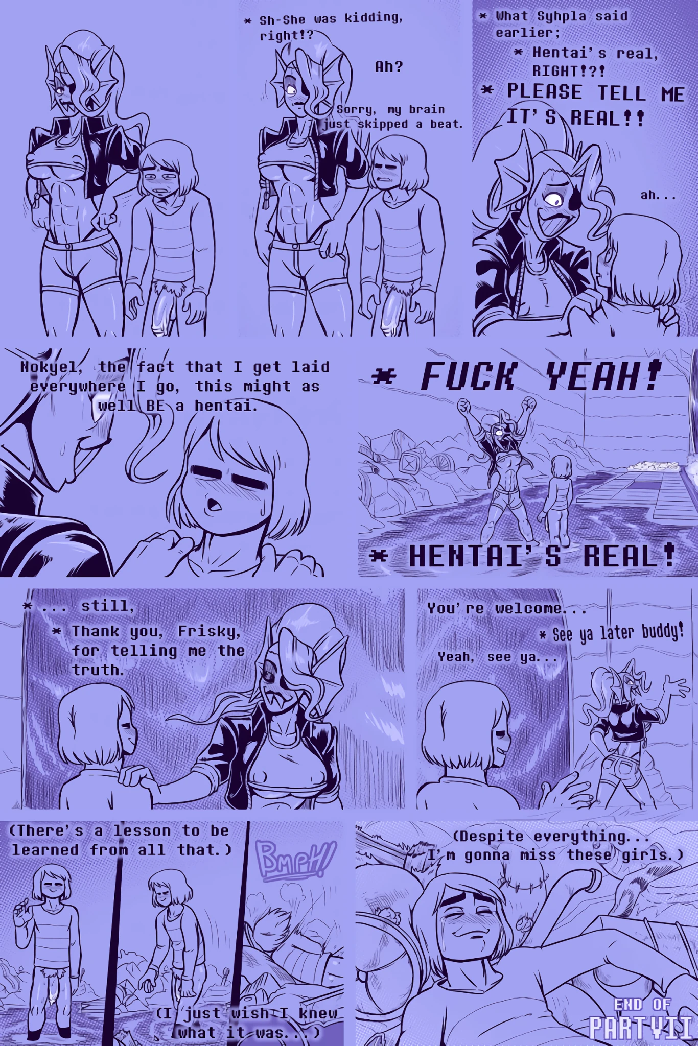 Under(her)tail Part 7 porn comic picture 34