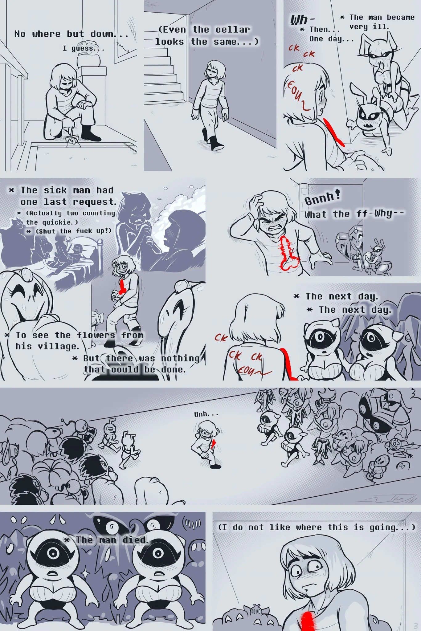 Under(her)tail Part 7 porn comic picture 4
