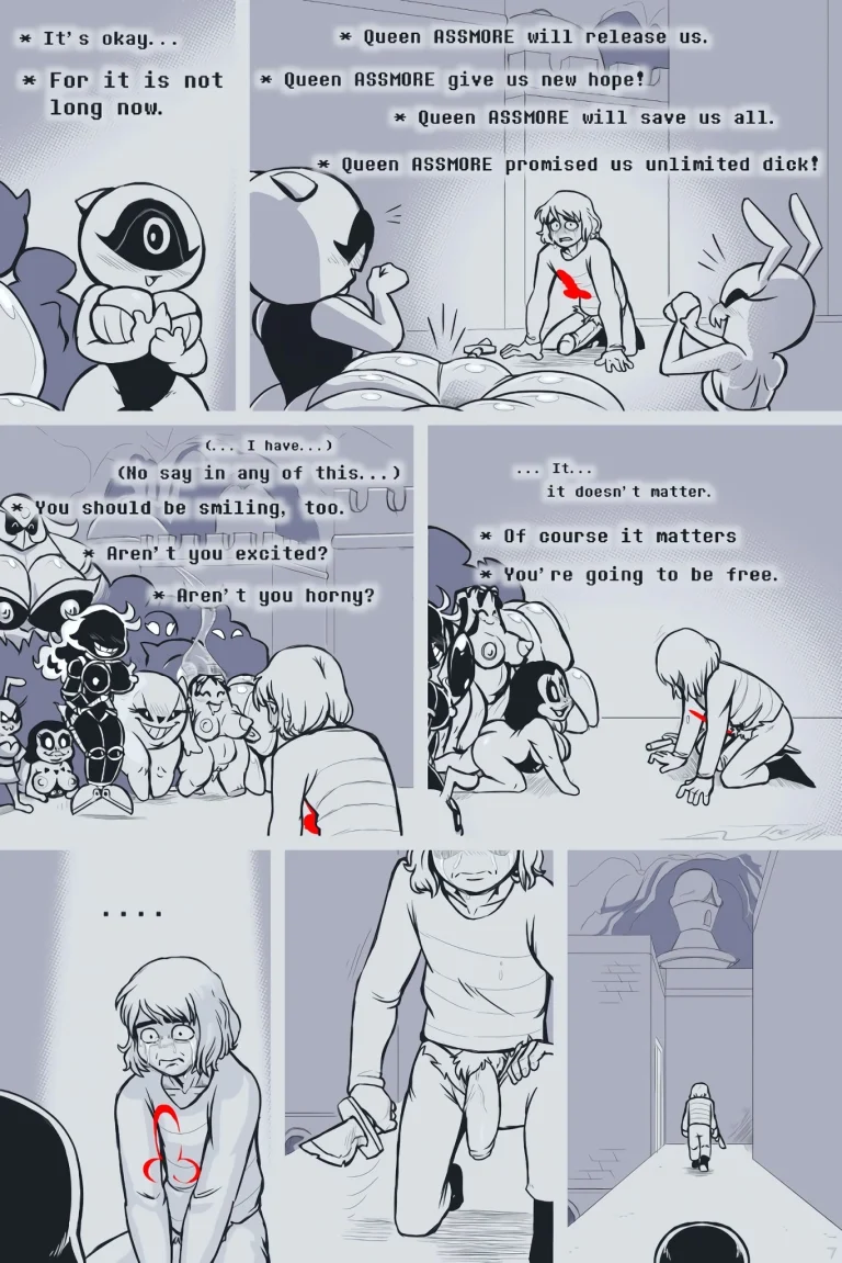 Under(her)tail Part 7 porn comic picture 7