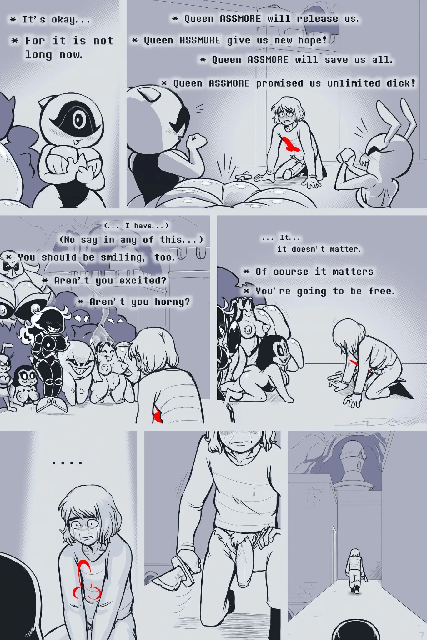 Under(her)tail Part 7 porn comic picture 7