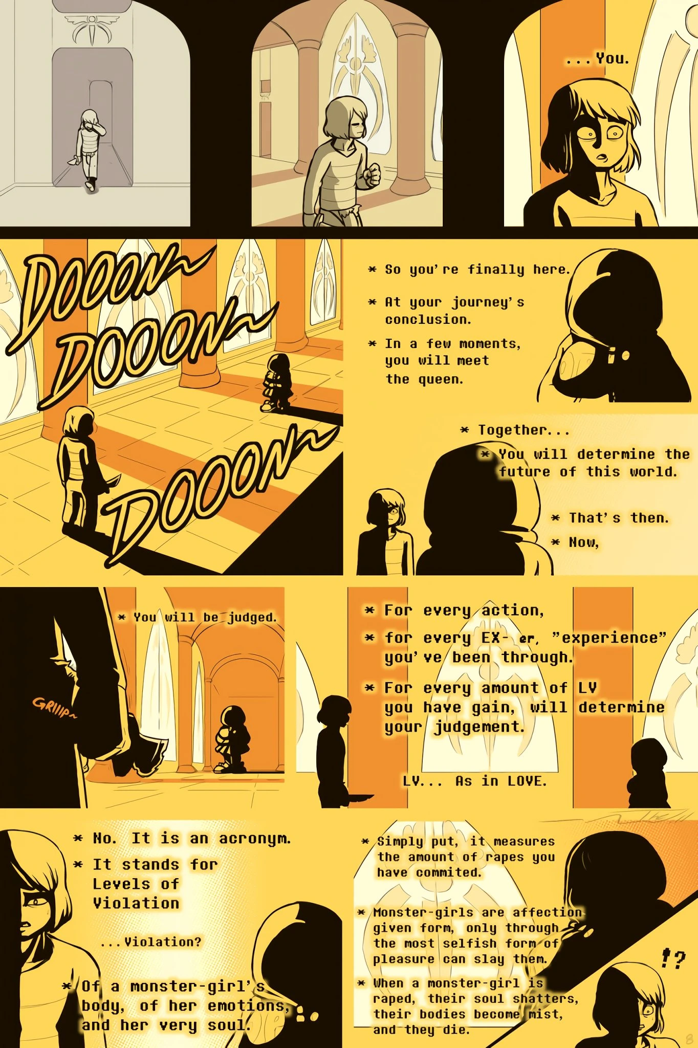 Under(her)tail Part 7 porn comic picture 8