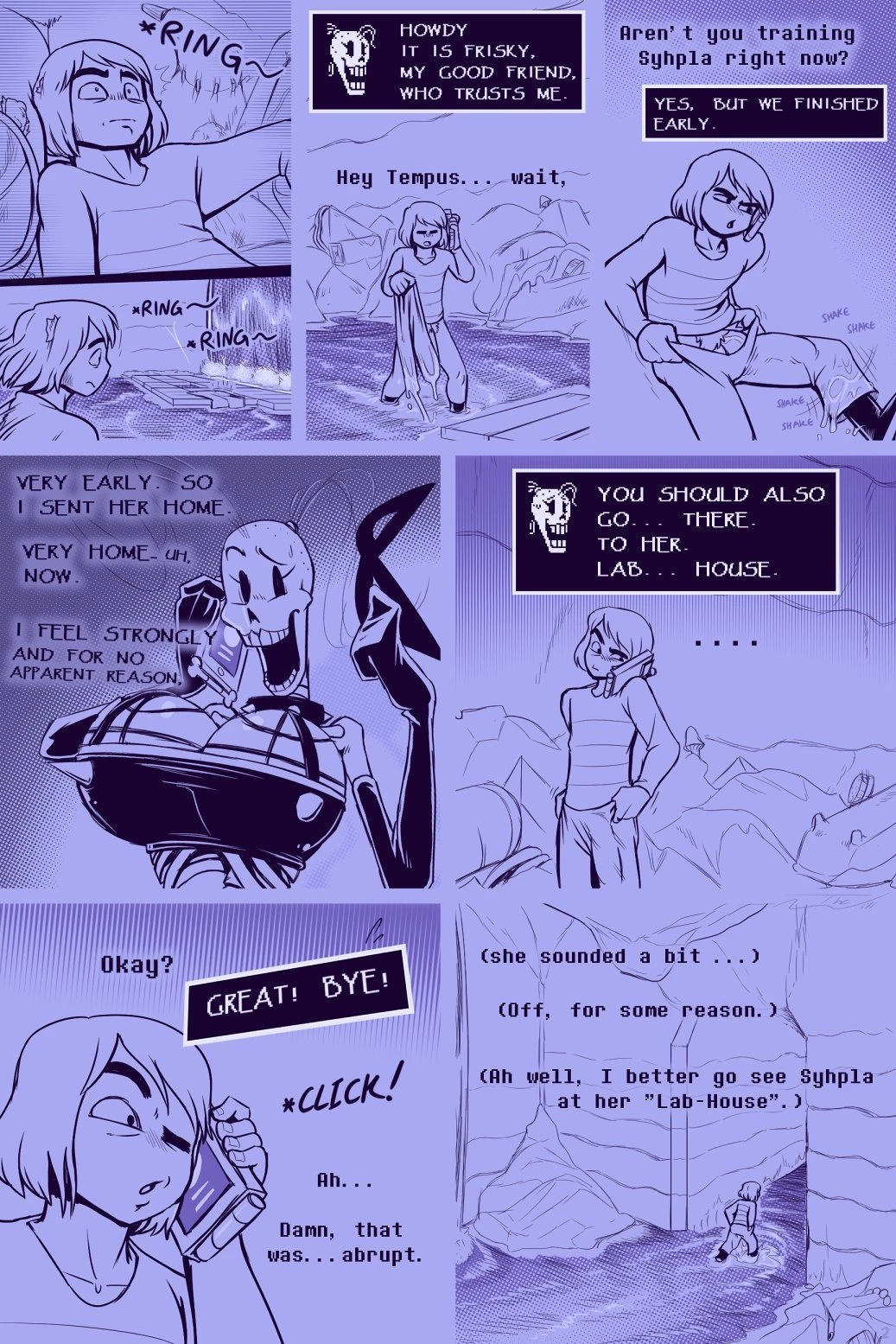 Under(her)tail Part 8 porn comic picture 3