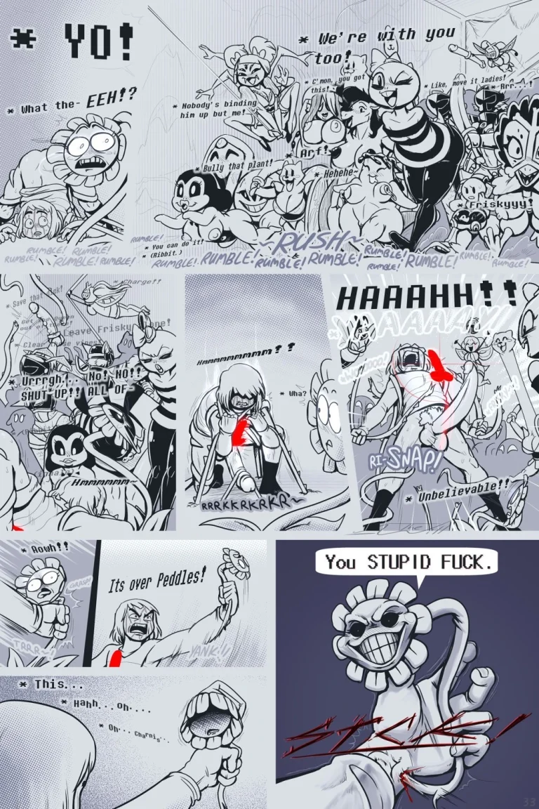 Under(her)tail Part 8 porn comic picture 32