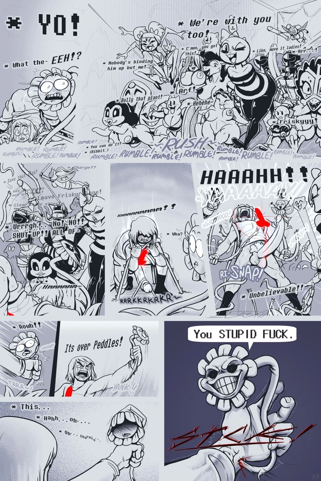 Under(her)tail Part 8 porn comic picture 32