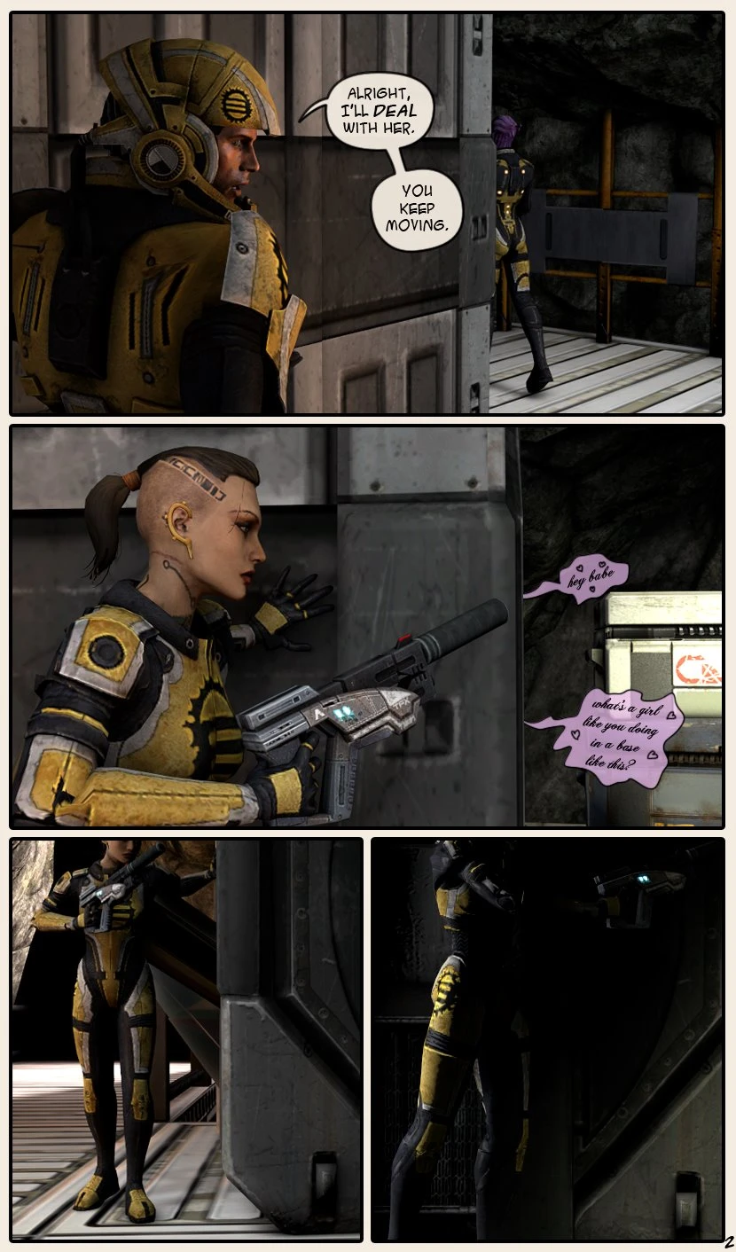 Uninhibited porn comic picture 2