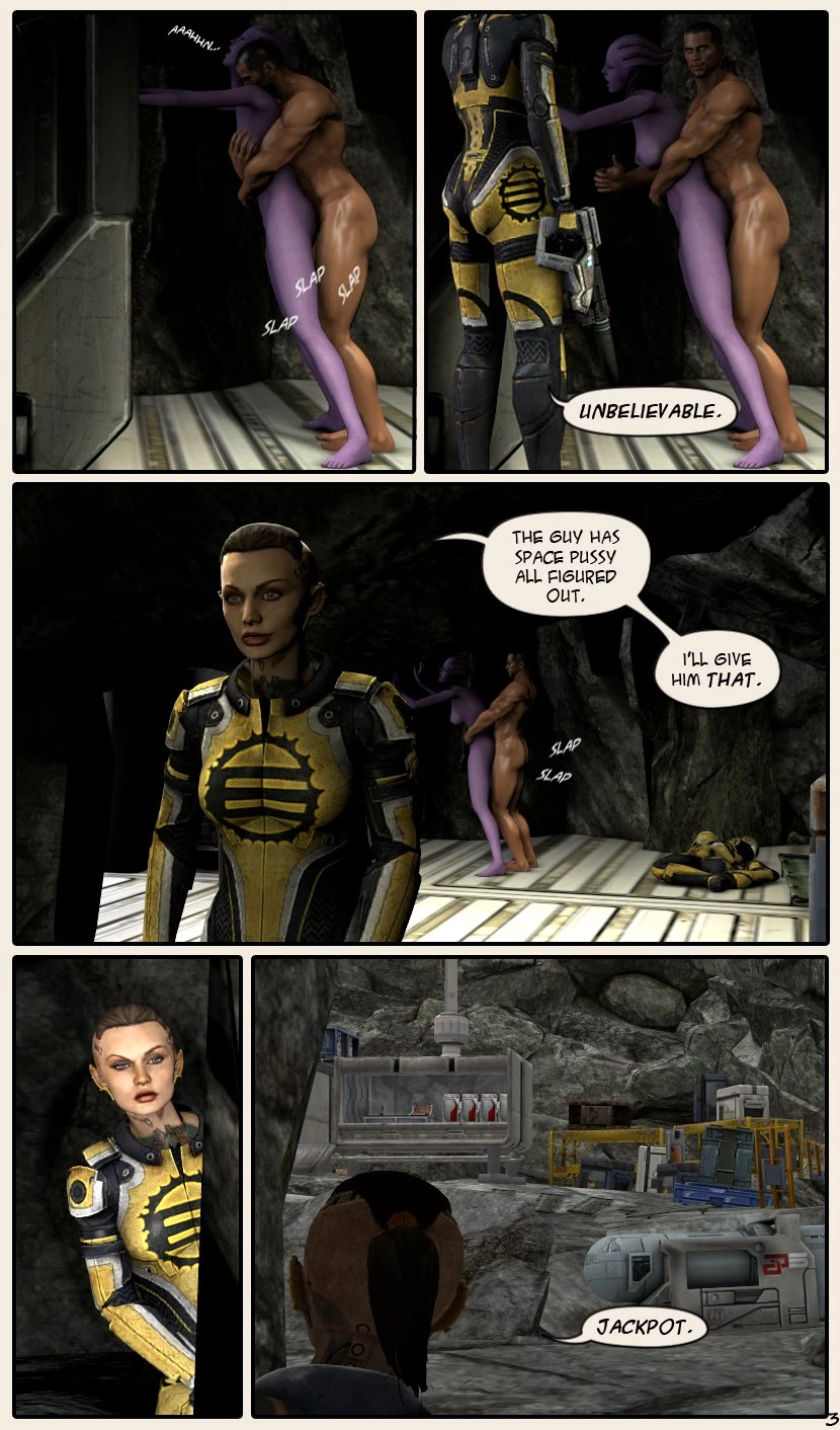 Uninhibited porn comic picture 3