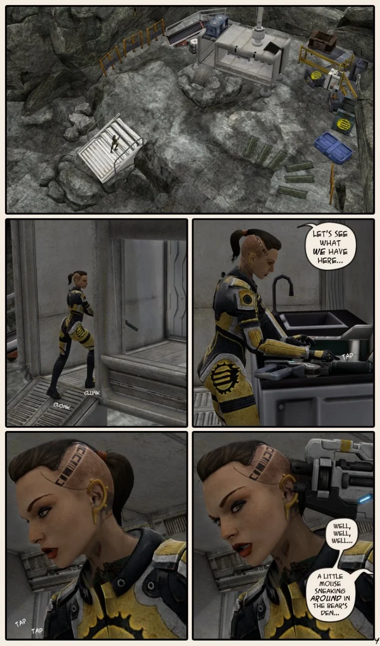 Uninhibited porn comic picture 4