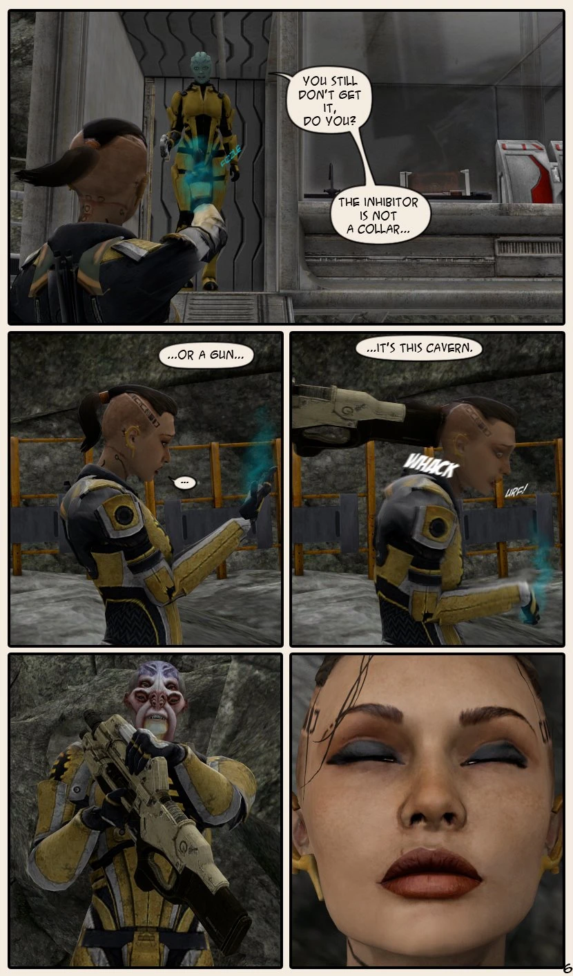 Uninhibited porn comic picture 6