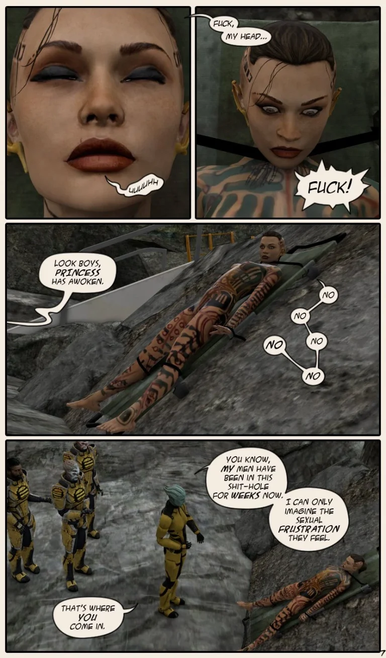 Uninhibited porn comic picture 7