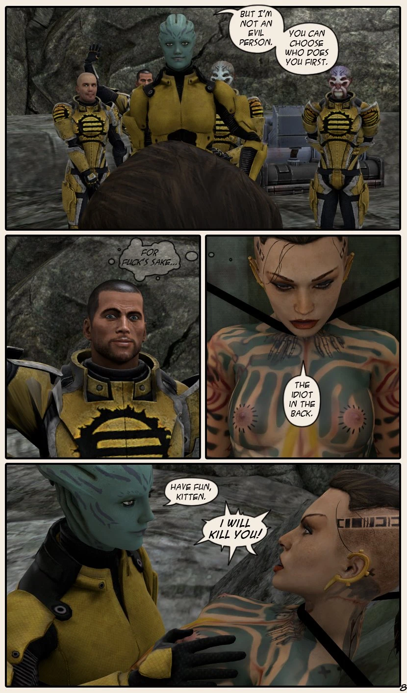 Uninhibited porn comic picture 8