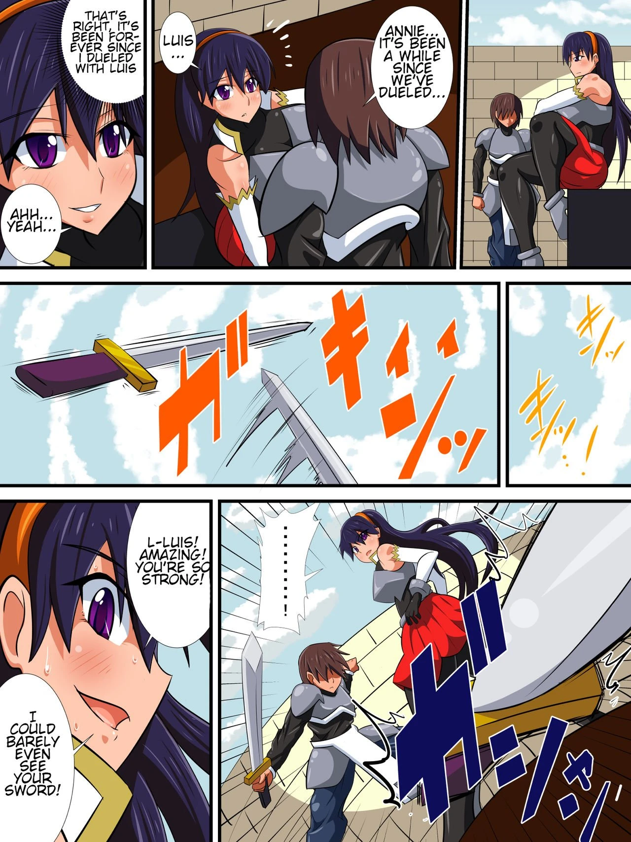 Until My Childhood Friend, A Female Knight, Becomes The Queen, Part 2 porn comic picture 24