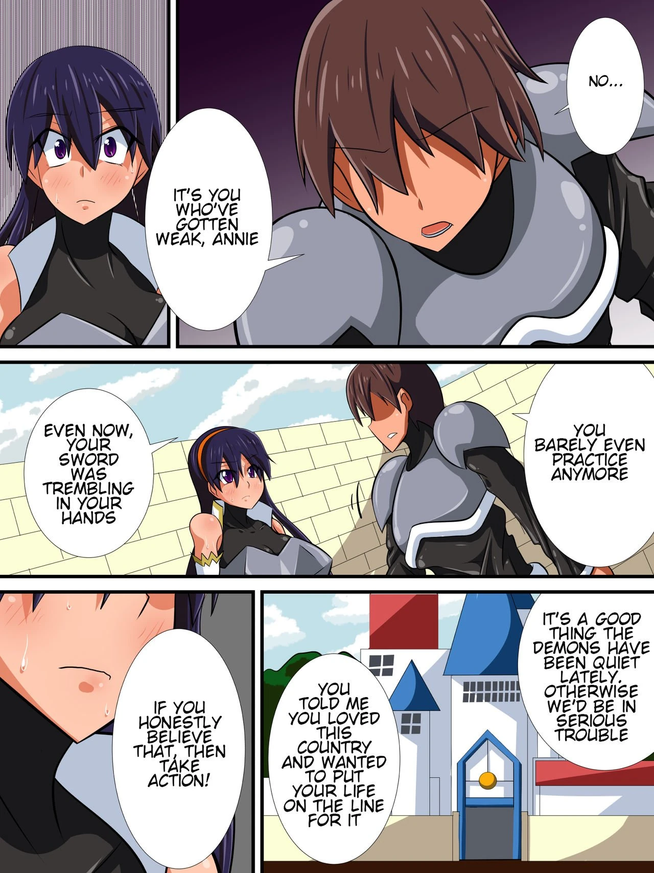 Until My Childhood Friend, A Female Knight, Becomes The Queen, Part 2 porn comic picture 25