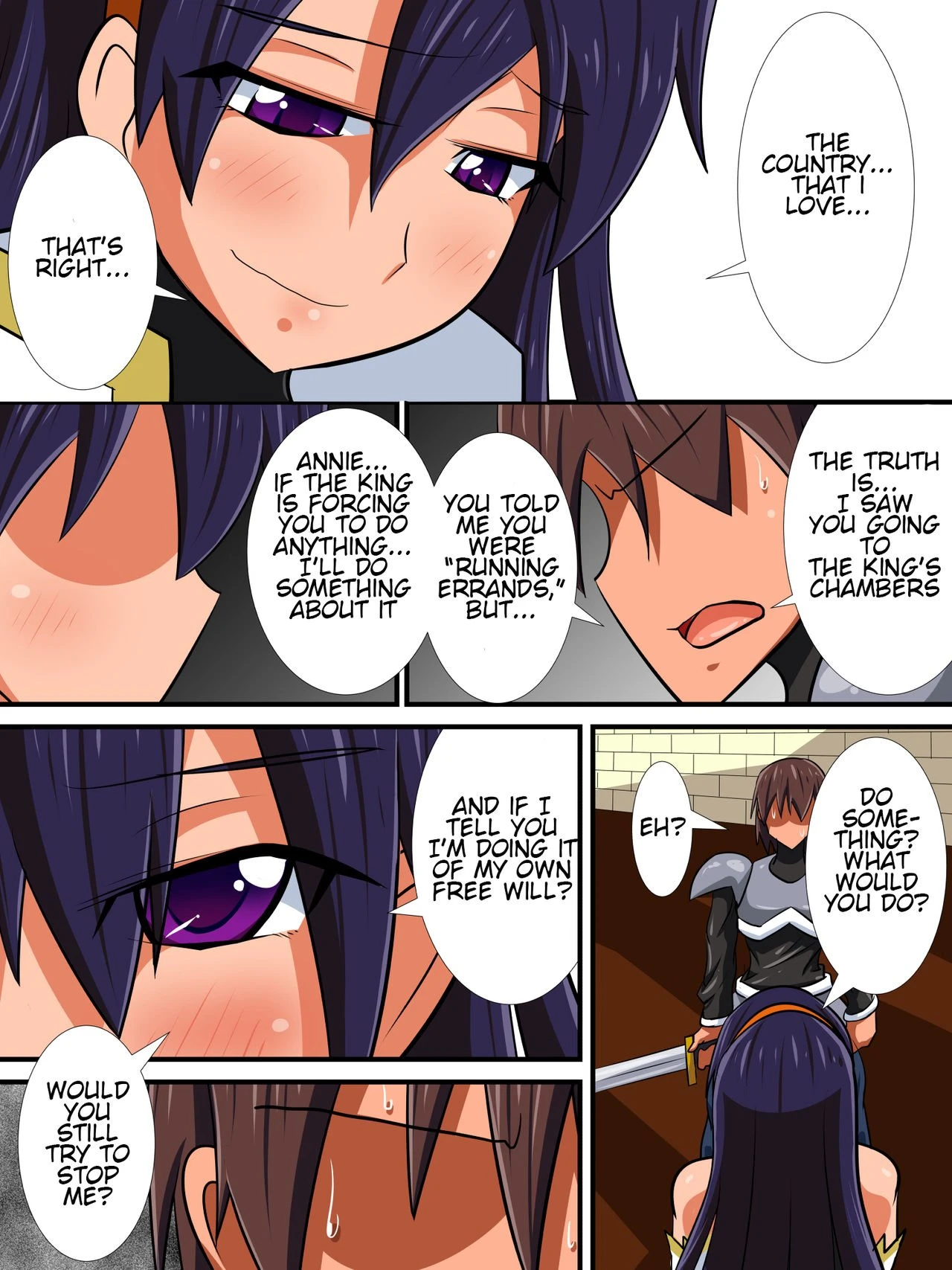 Until My Childhood Friend, A Female Knight, Becomes The Queen, Part 2 porn comic picture 26