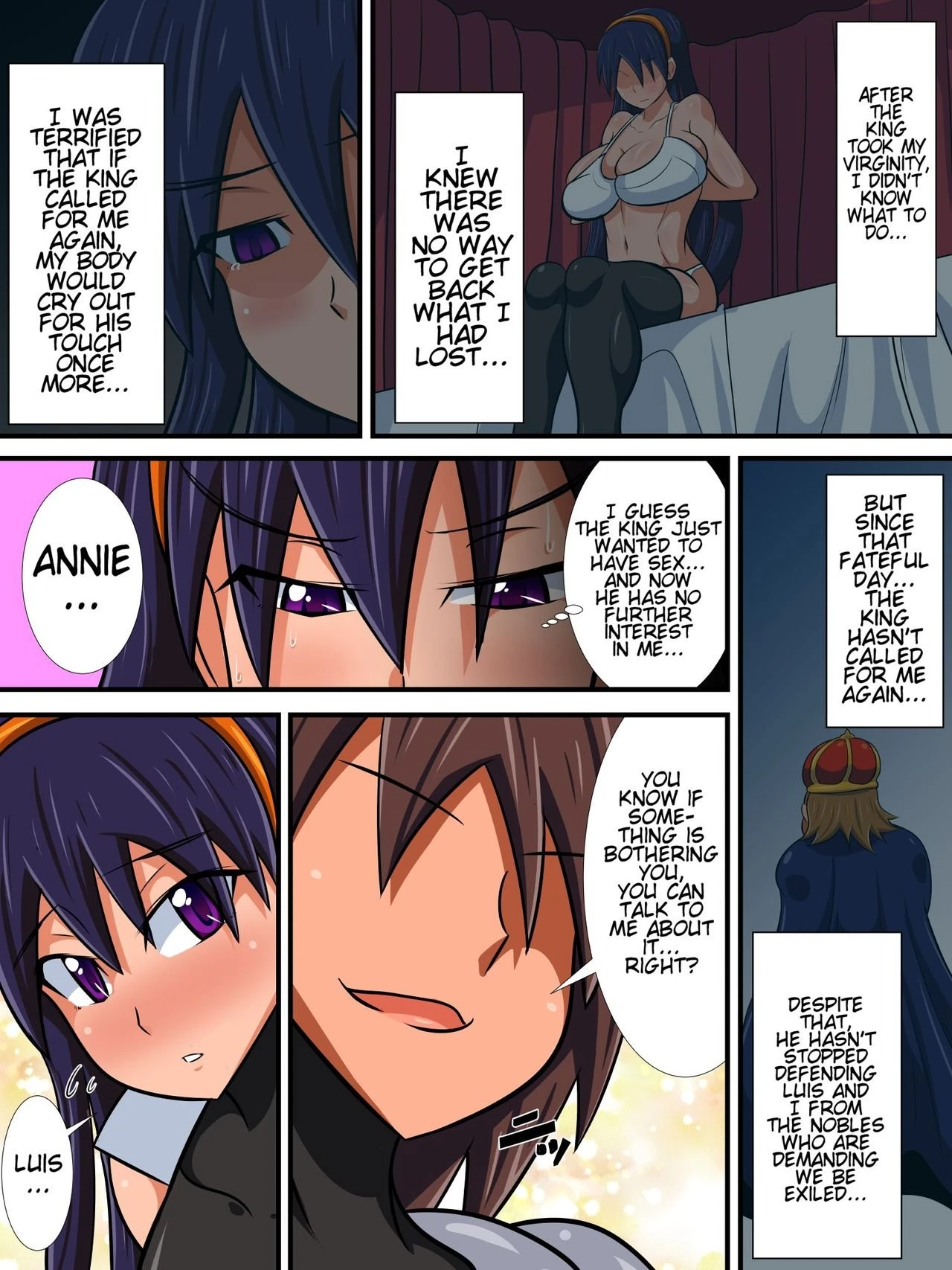 Until My Childhood Friend, A Female Knight, Becomes The Queen, Part 2 porn comic picture 4