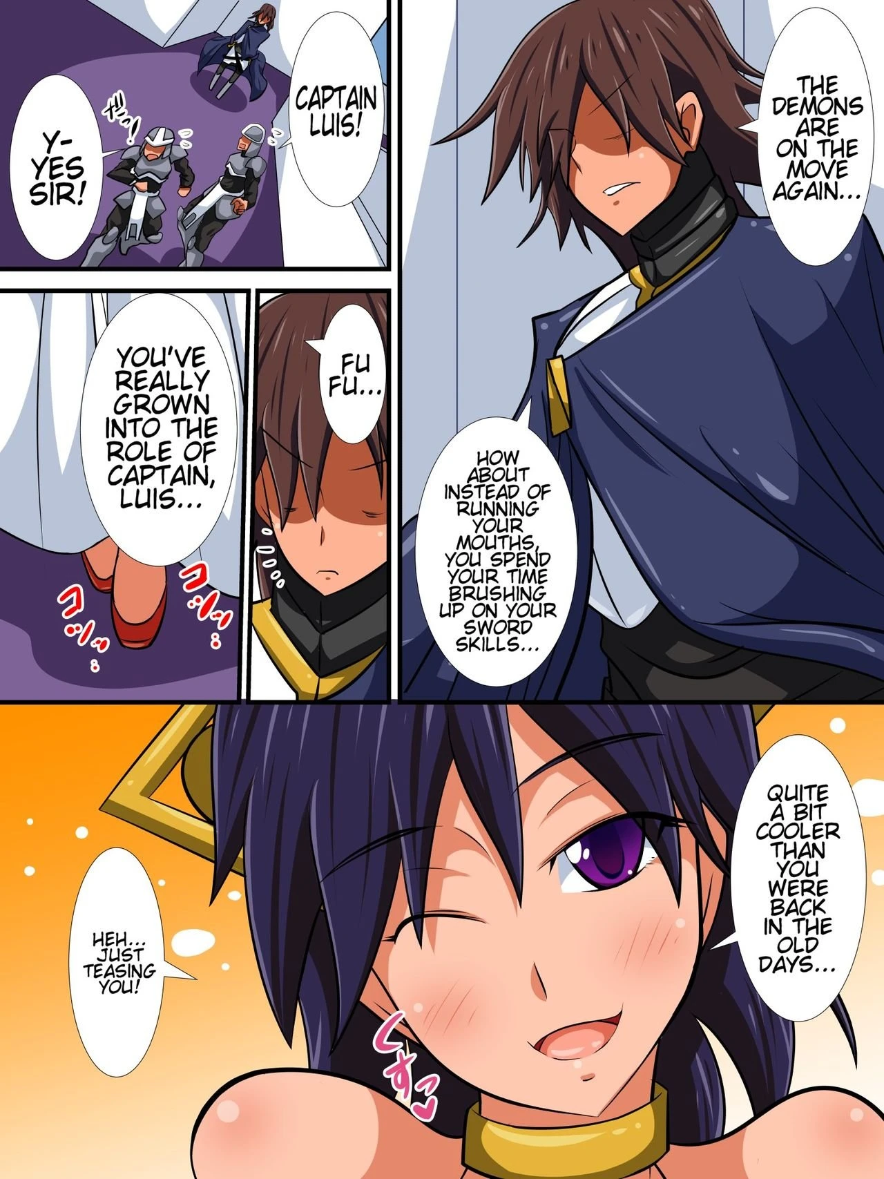Until My Childhood Friend, A Female Knight, Becomes The Queen, Part 2 porn comic picture 51