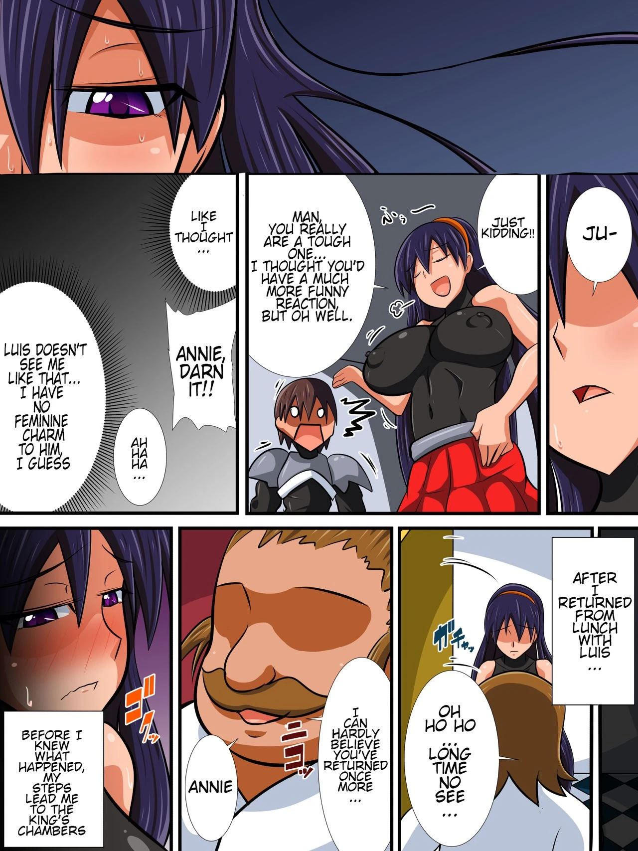 Until My Childhood Friend, A Female Knight, Becomes The Queen, Part 2 porn comic picture 8