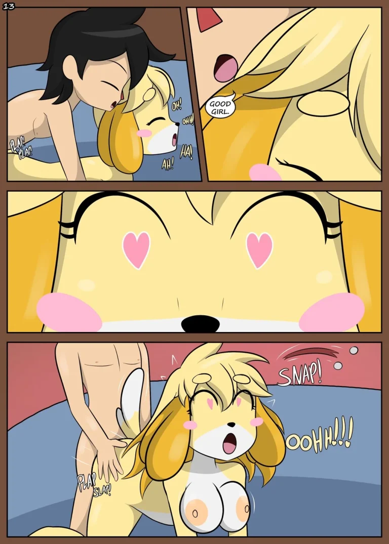 Unwrapping Isabel porn comic picture 14