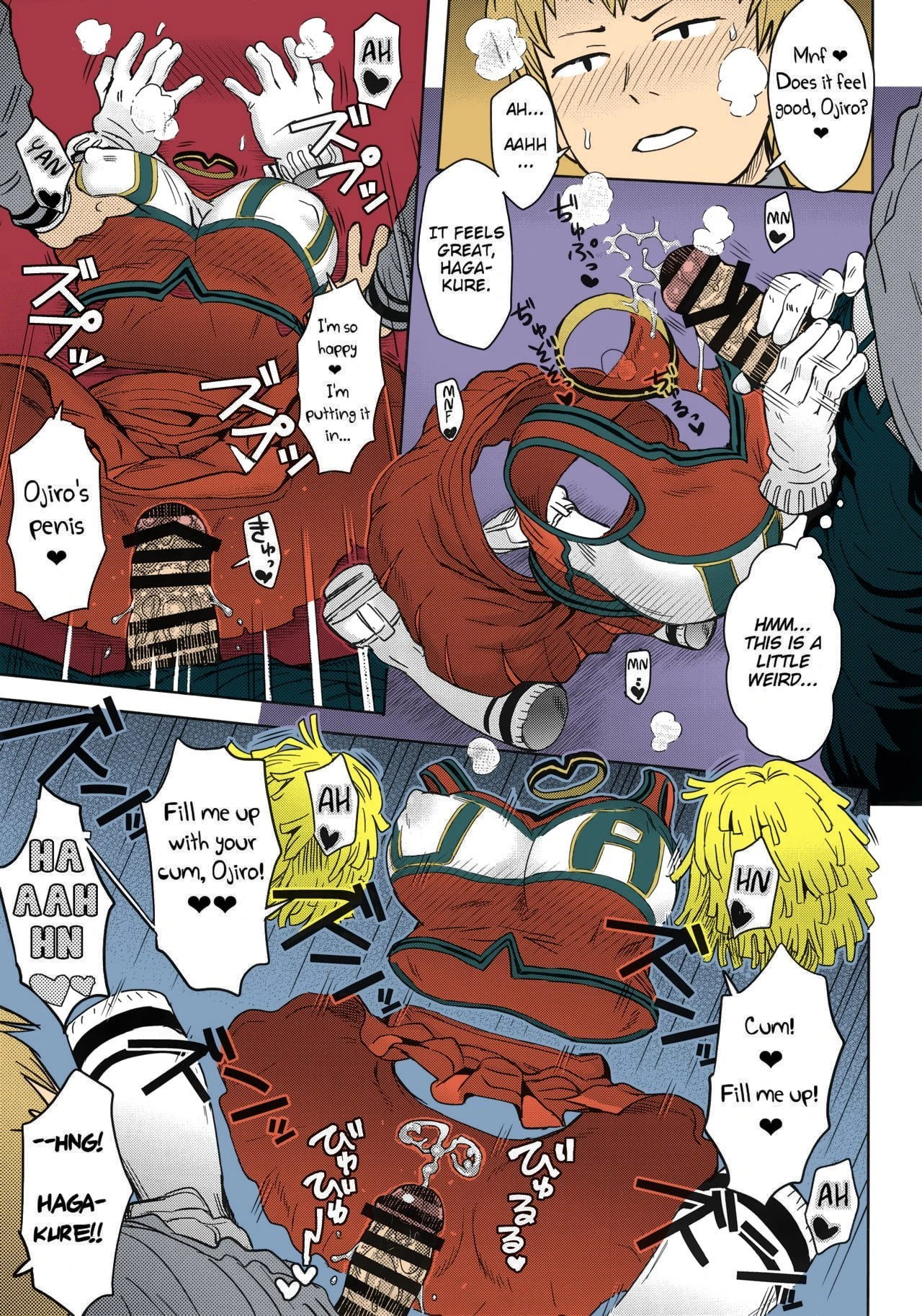 Uraraka’s Prostitution (Color) porn comic picture 16