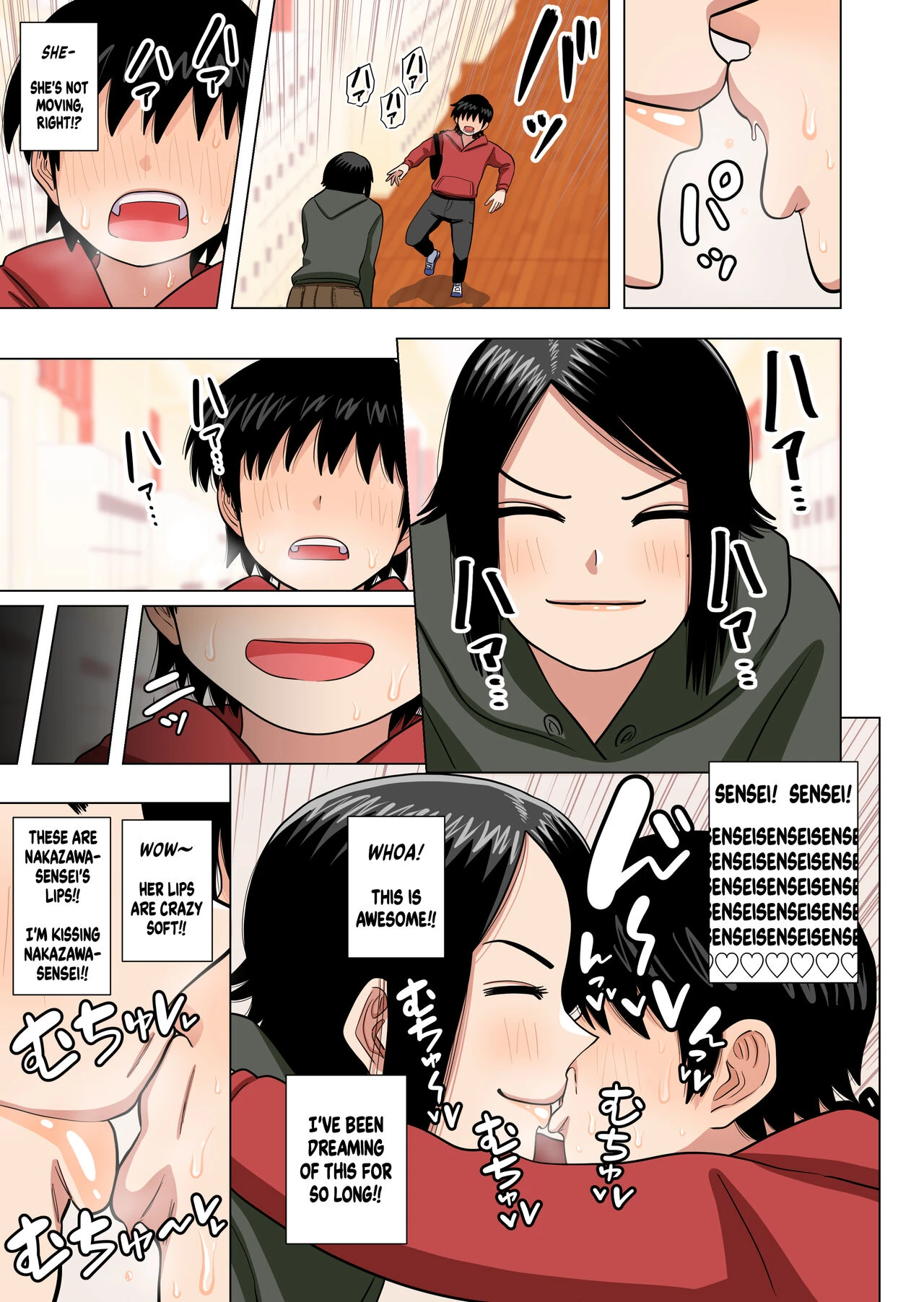 Using Abilities like Hypnosis, Invisibility & Time Stop on my Elementary School Homeroom Teacher porn comic picture 10