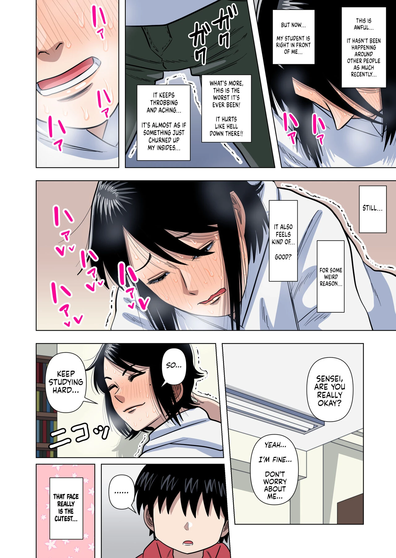 Using Abilities like Hypnosis, Invisibility & Time Stop on my Elementary School Homeroom Teacher porn comic picture 39