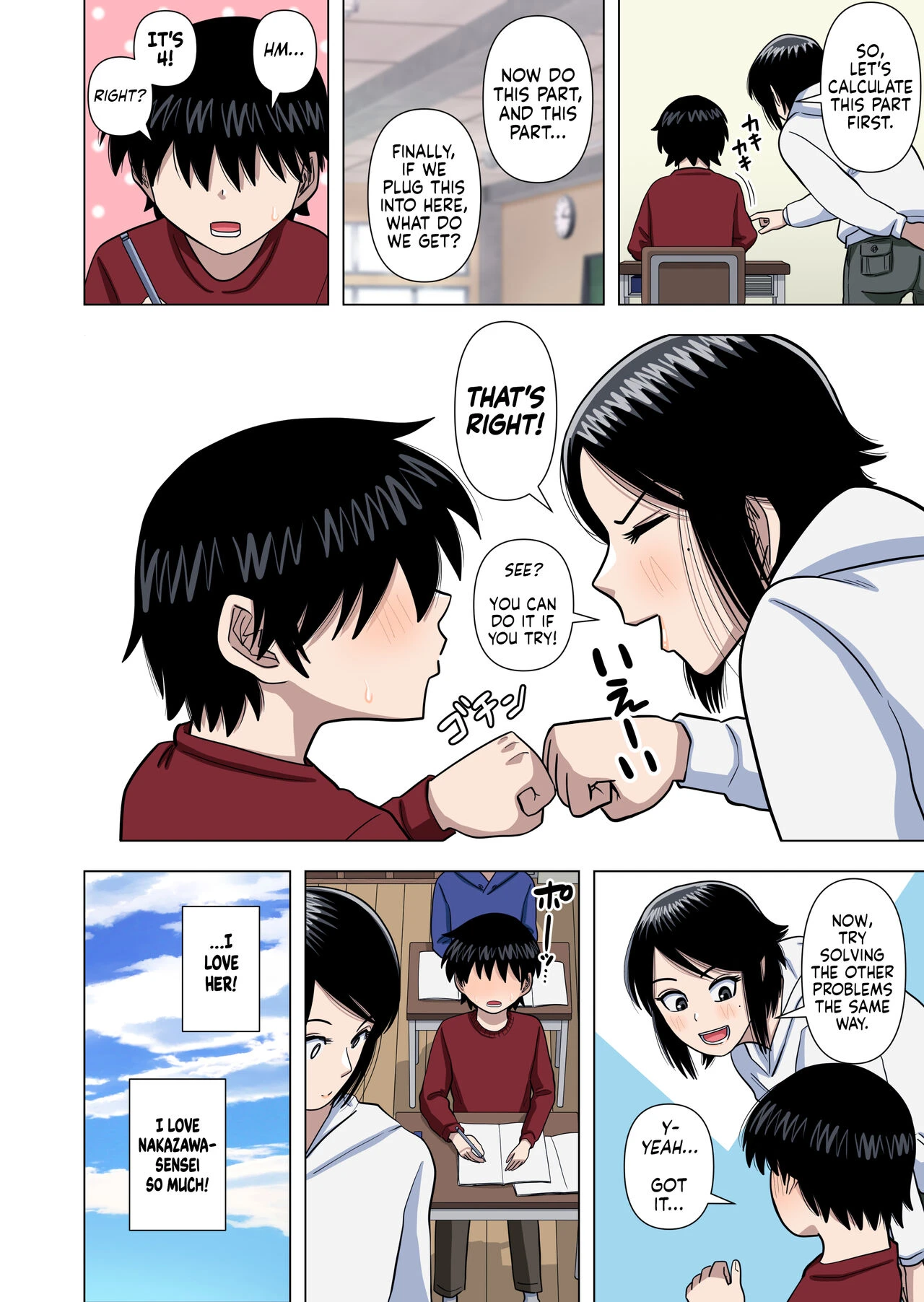 Using Abilities like Hypnosis, Invisibility & Time Stop on my Elementary School Homeroom Teacher porn comic picture 5