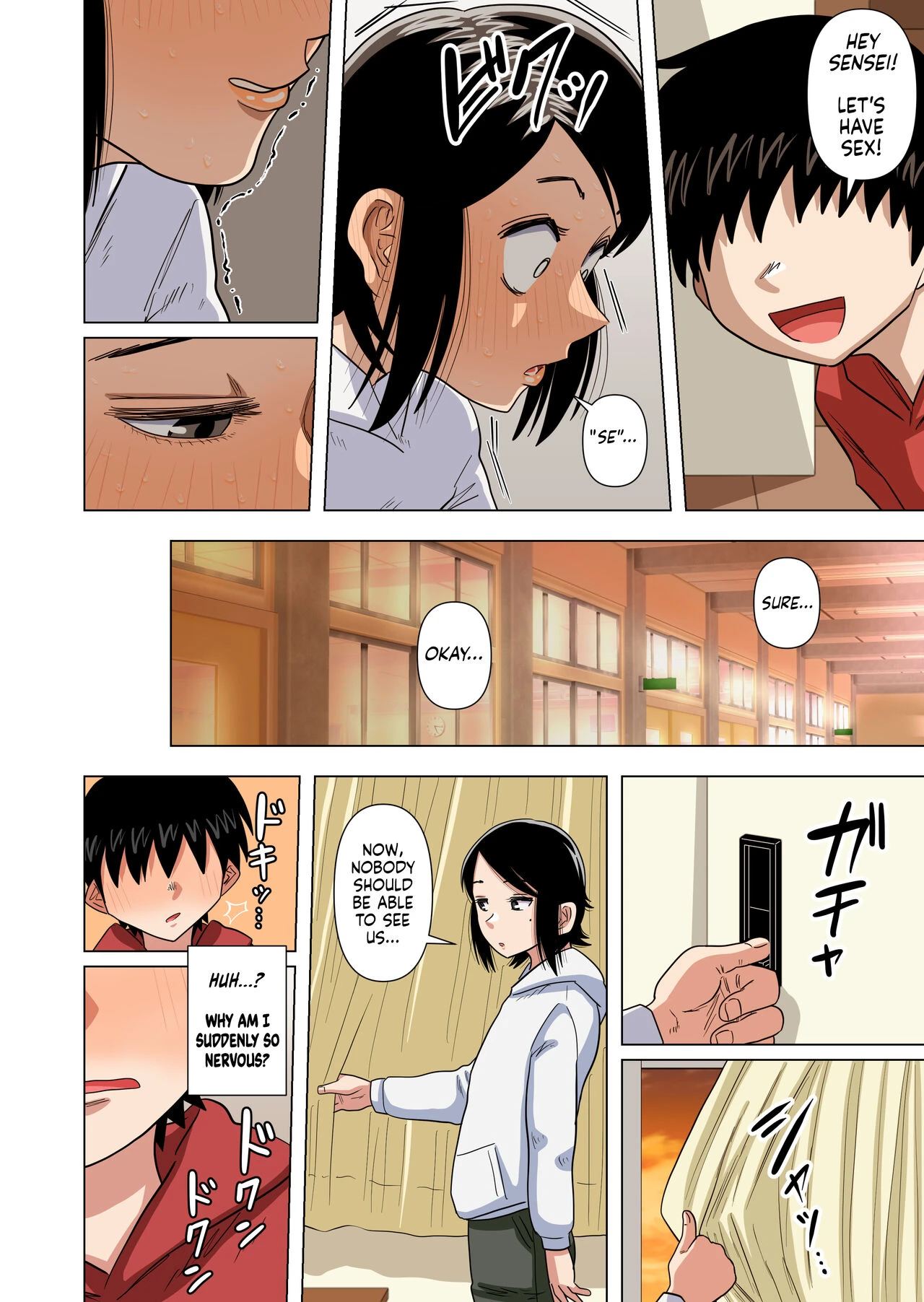 Using Abilities like Hypnosis, Invisibility & Time Stop on my Elementary School Homeroom Teacher porn comic picture 55