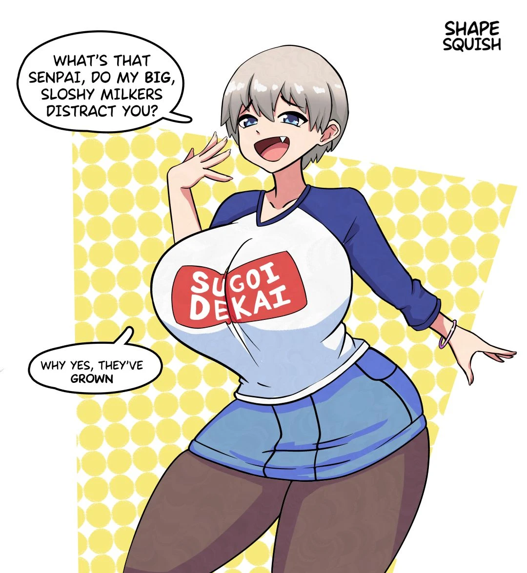 Uzaki-Chan Breast Expansion porn comic picture 1