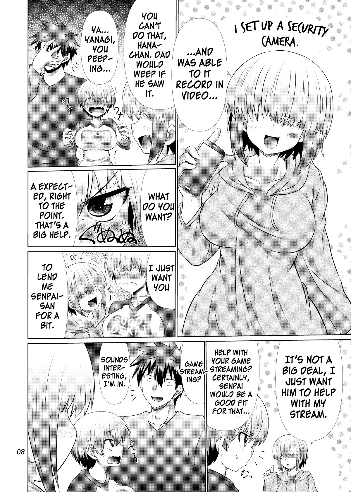 Uzaki-chan Oyako Zu wa Sukebe Shitai! porn comic picture 7