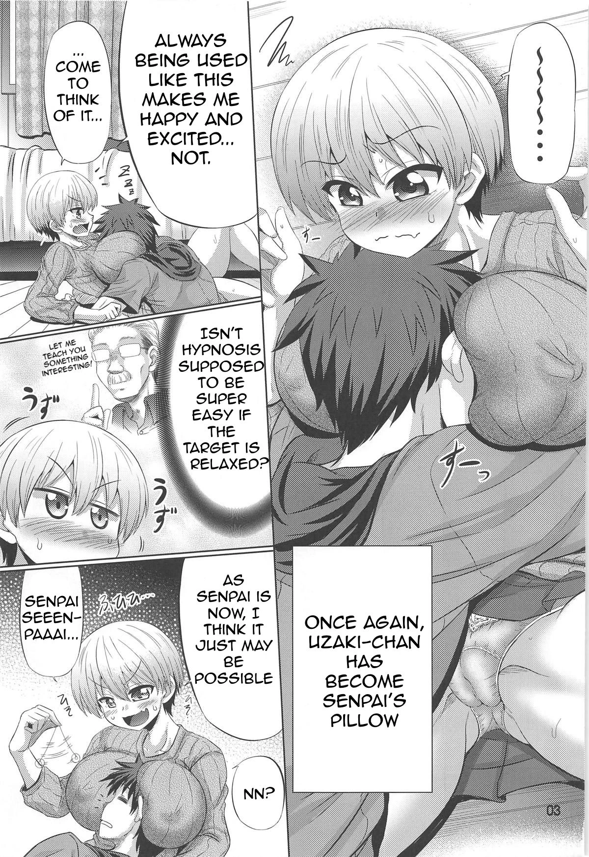 Uzaki-Chan Wants To Fool Around!| Uzaki-chan wa Sukebe Shitai porn comic picture 2