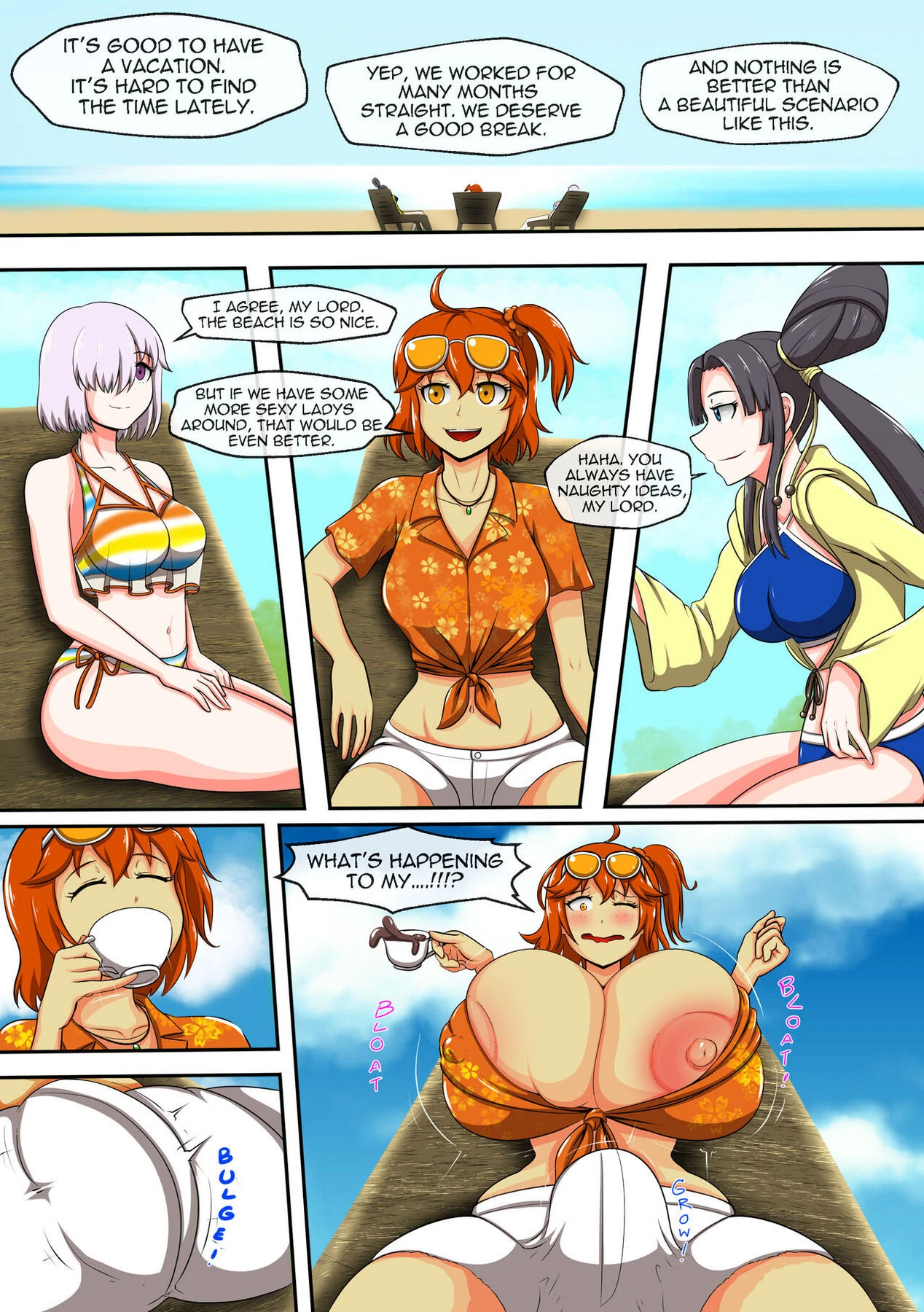 Vacumtion porn comic picture 1