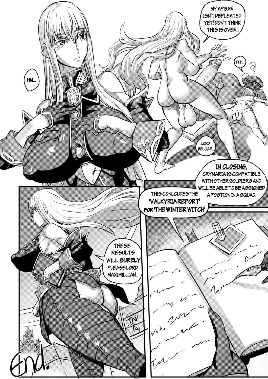 Valkyria Report - Futanari Chronicles porn comic picture 22