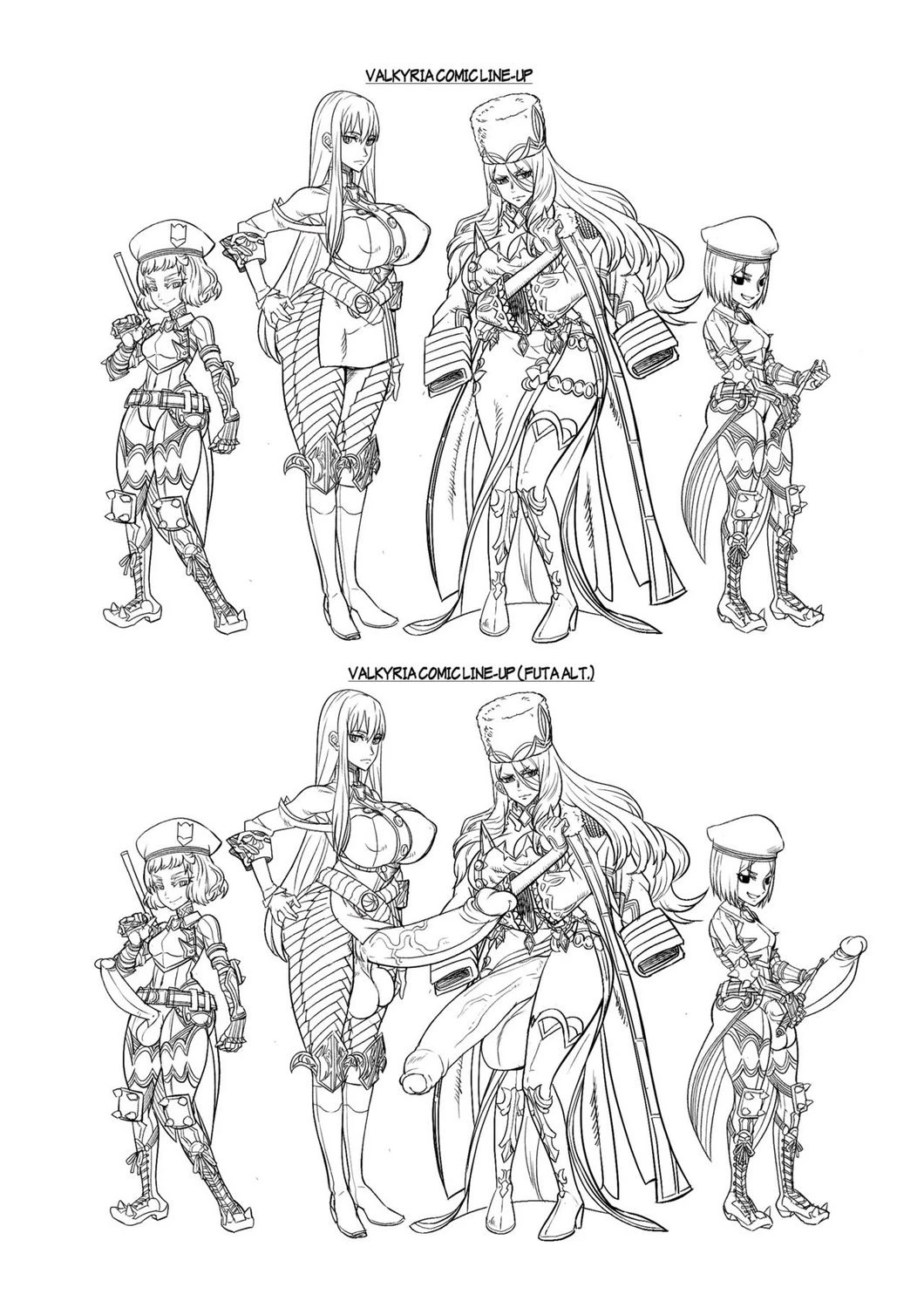 Valkyria Report - Futanari Chronicles porn comic picture 29