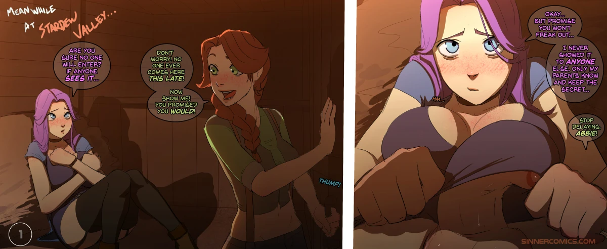 Valley Friends porn comic picture 1