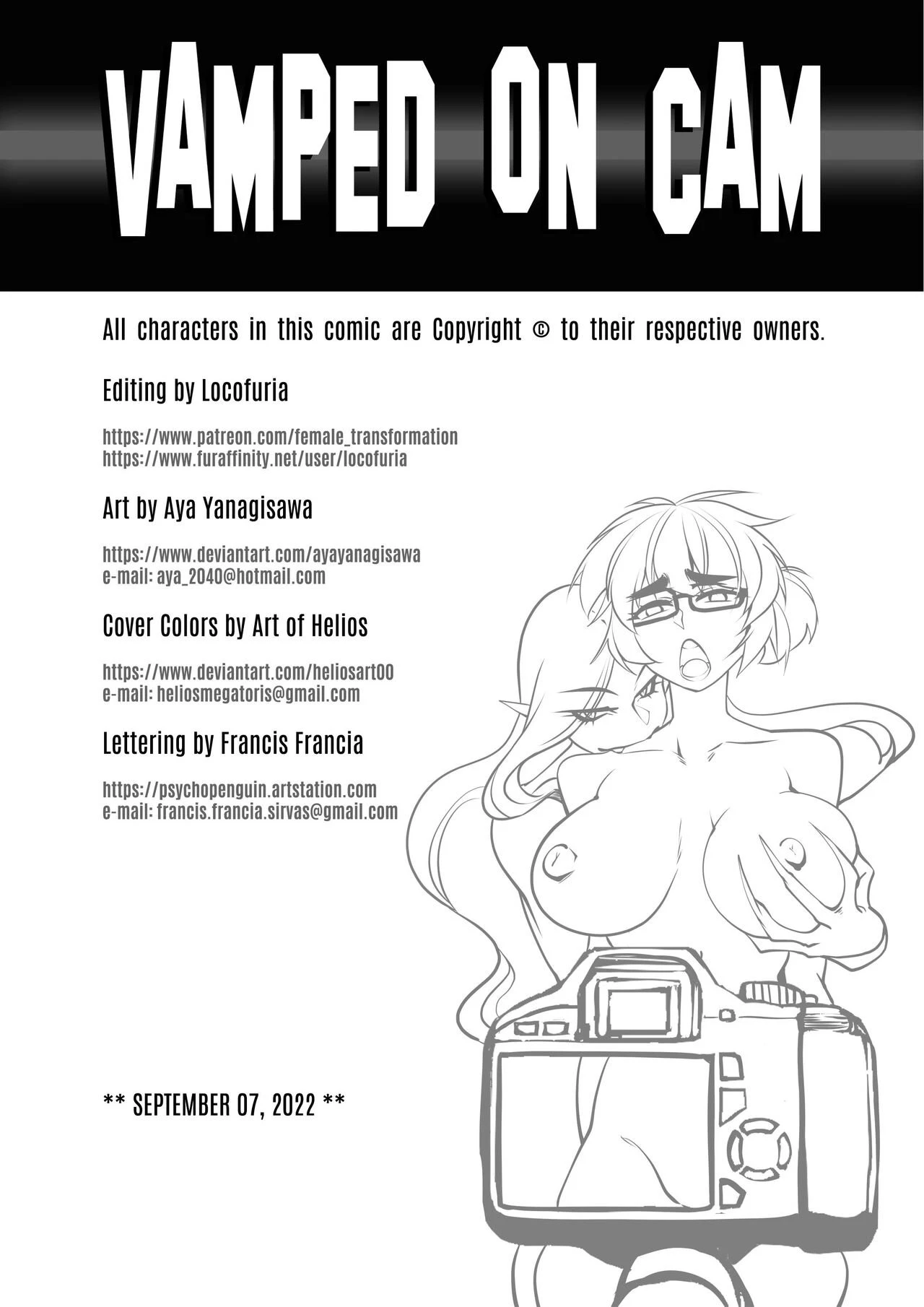 VAMPED ON CAM porn comic picture 3