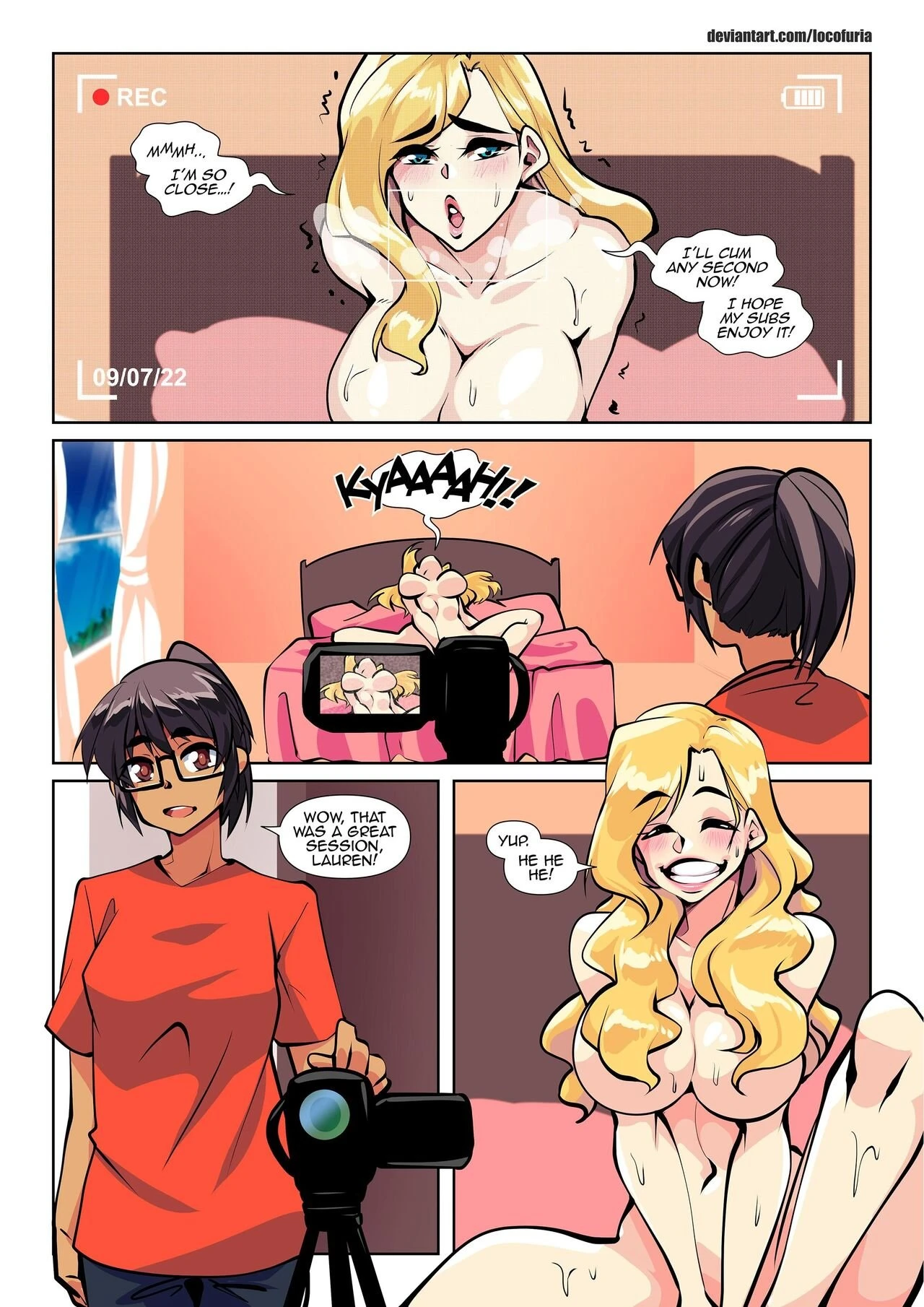 VAMPED ON CAM porn comic picture 4