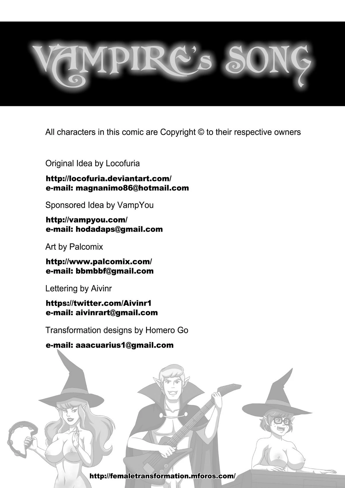 Vampire's Song 2 porn comic picture 2