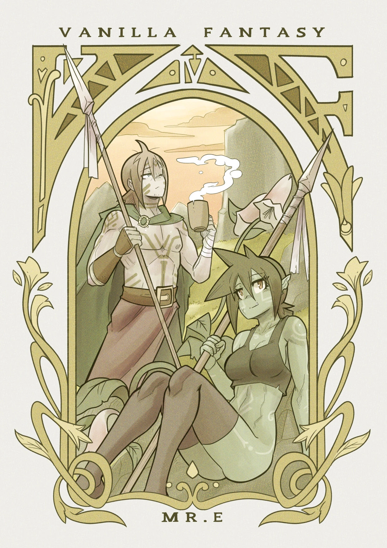 Vanilla Fantasy 4 porn comic picture 1