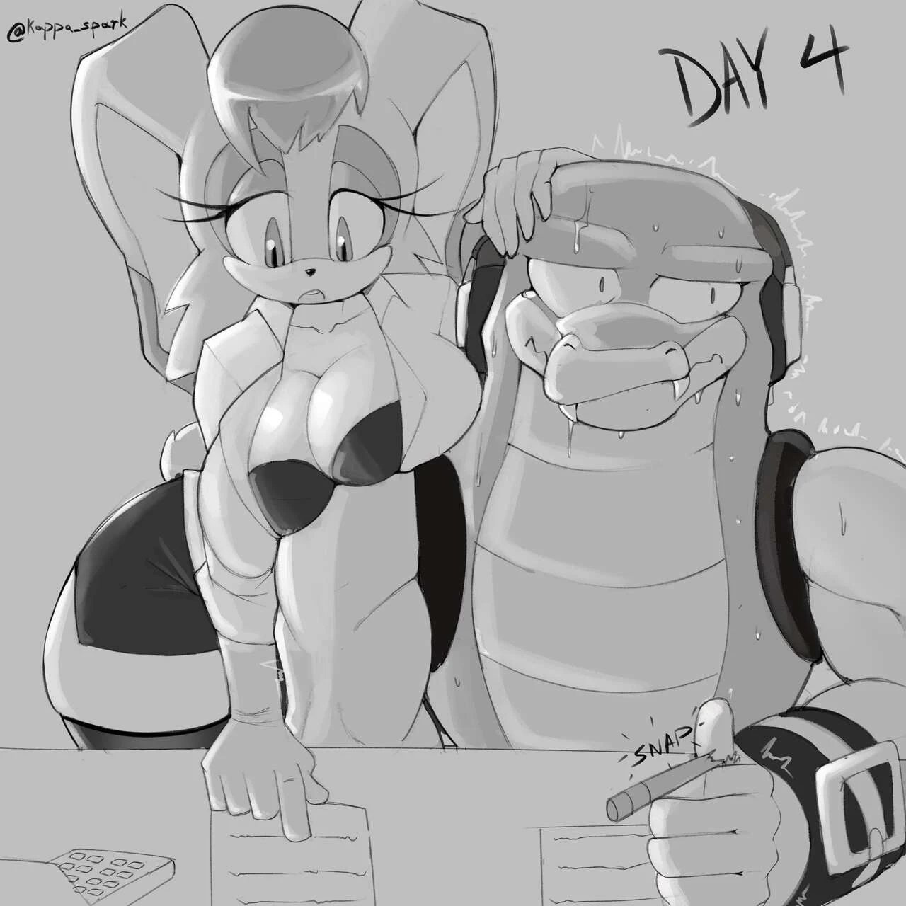 Vector On NoFap porn comic picture 3