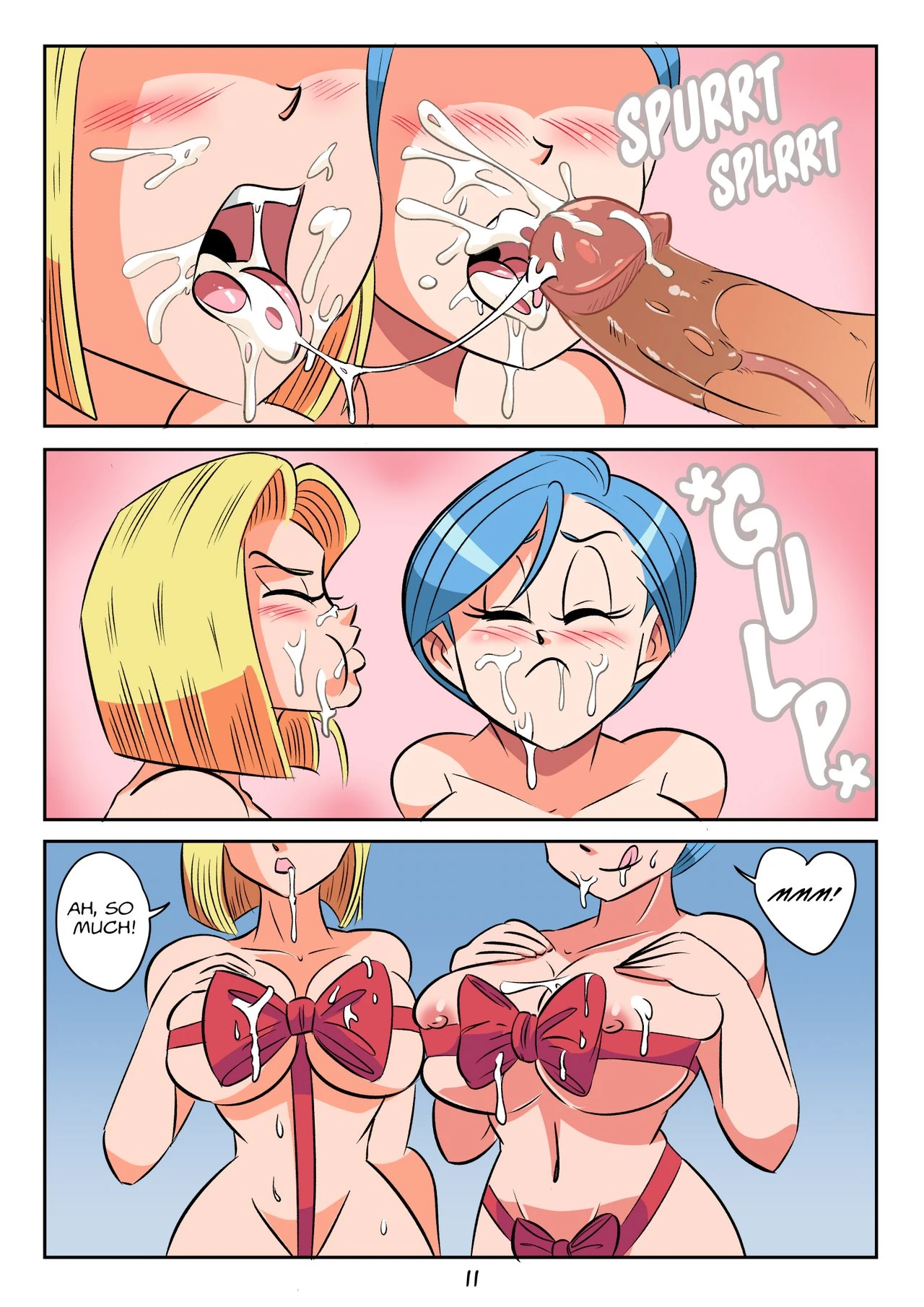 Vegeta's Gift porn comic picture 11