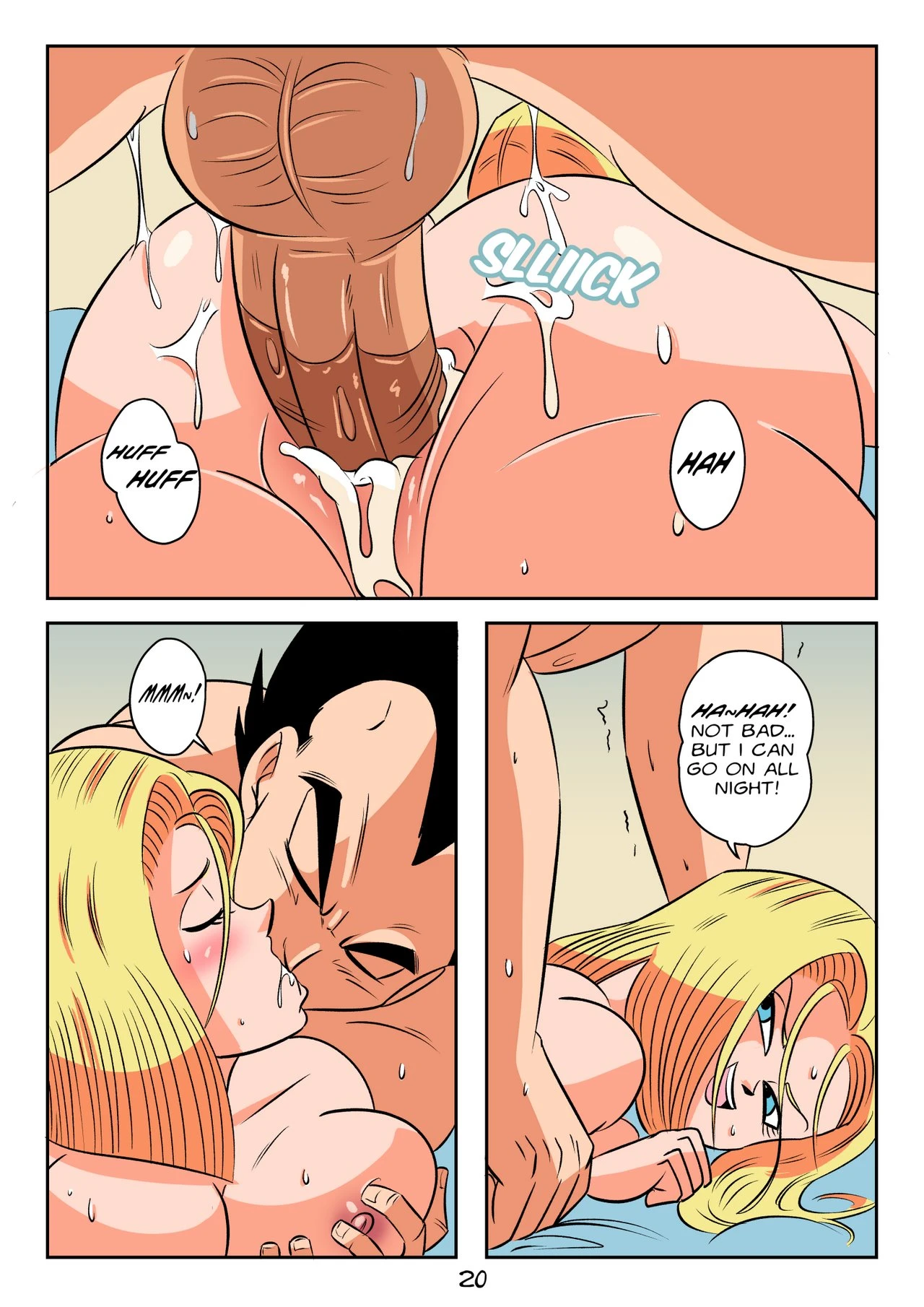 Vegeta's Gift porn comic picture 20