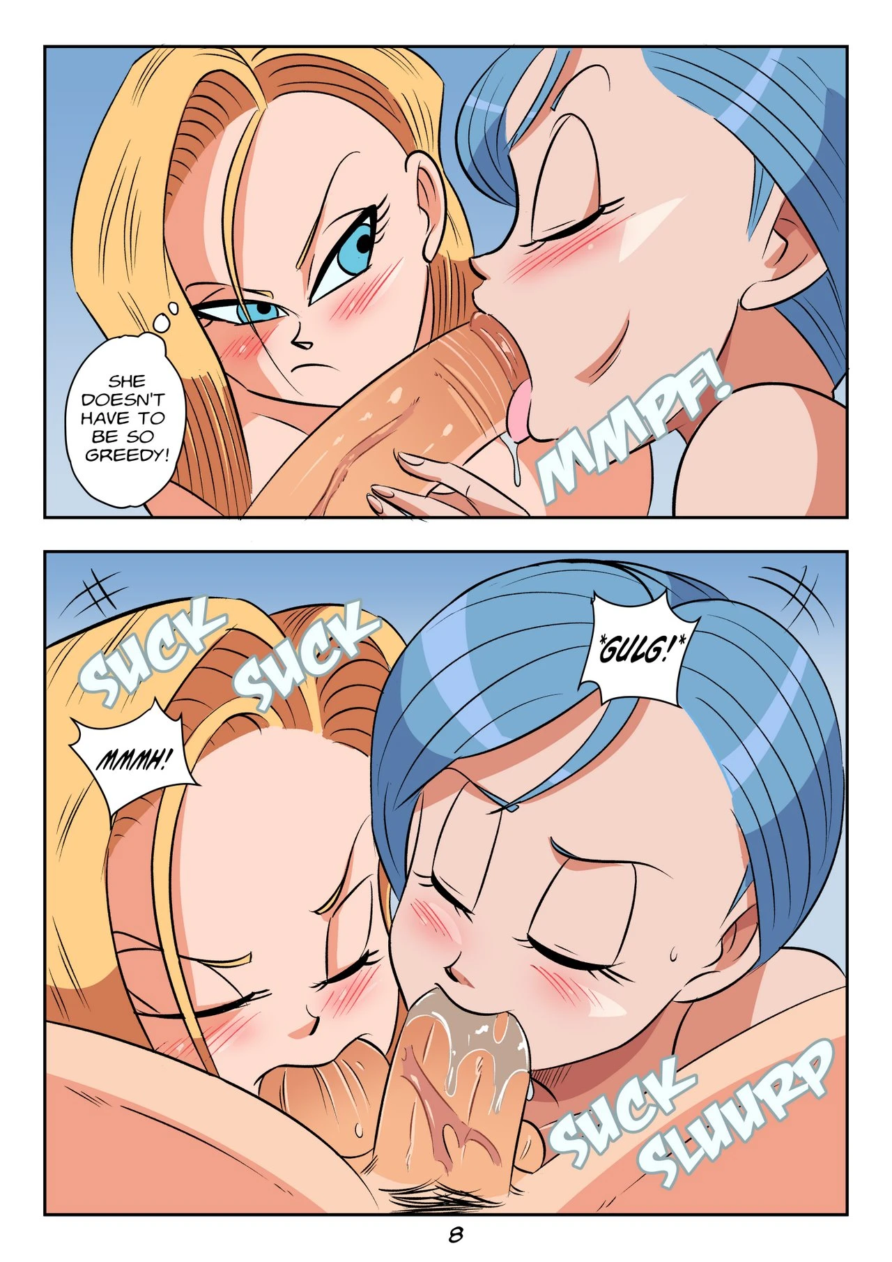 Vegeta's Gift porn comic picture 8