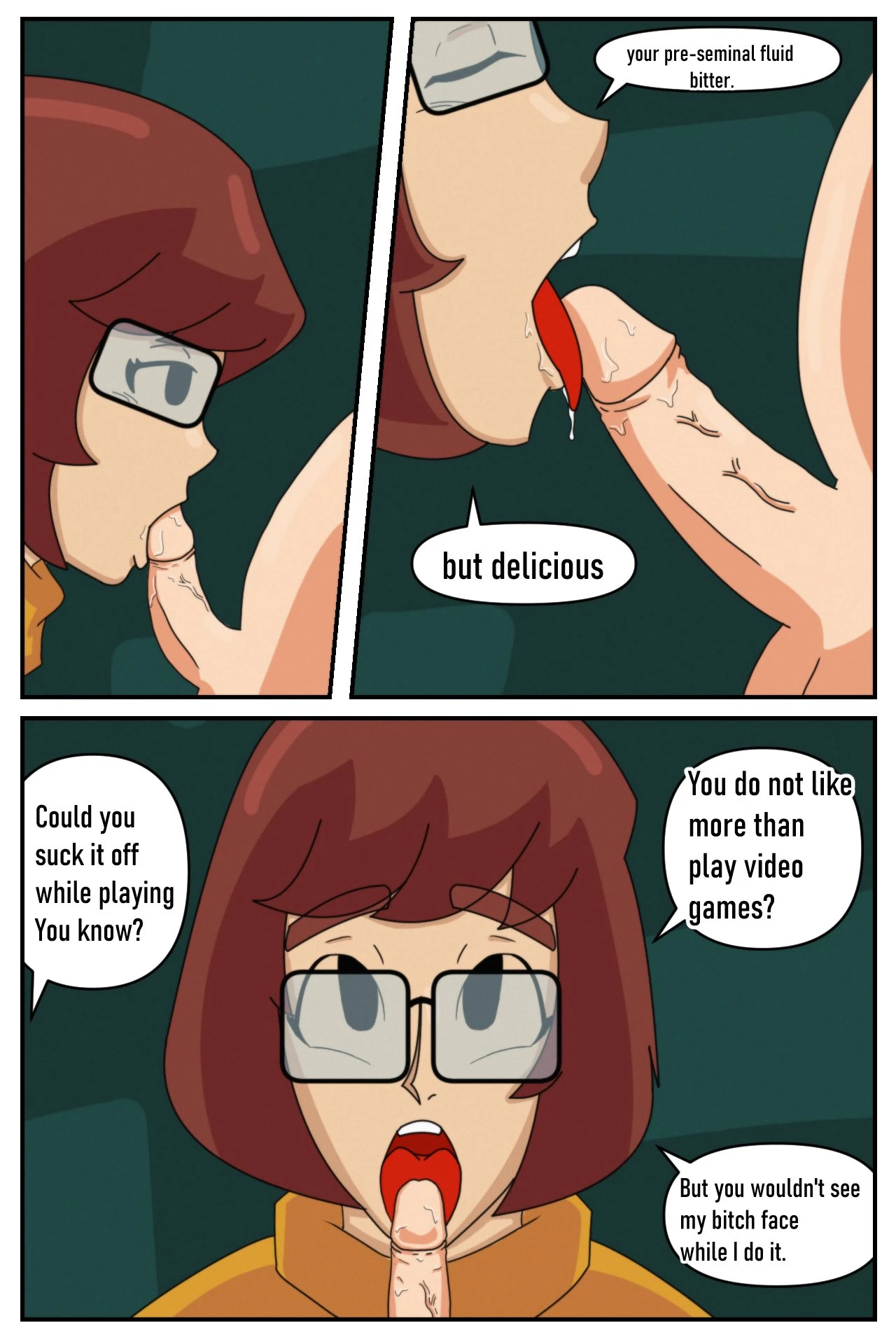 Velma and the mystery of the lost console porn comic picture 11