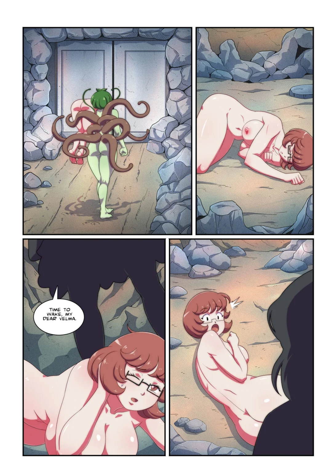 Velma vs Dryads 2 porn comic picture 1