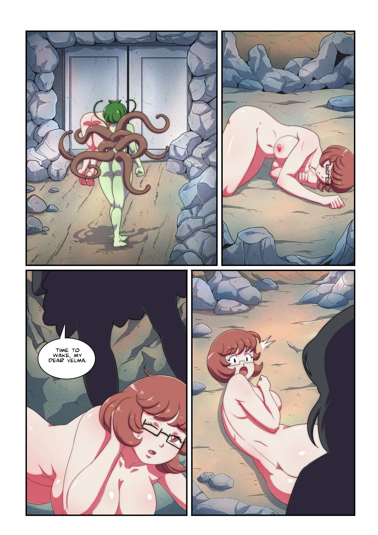 Velma vs Dryads 2 porn comic picture 1