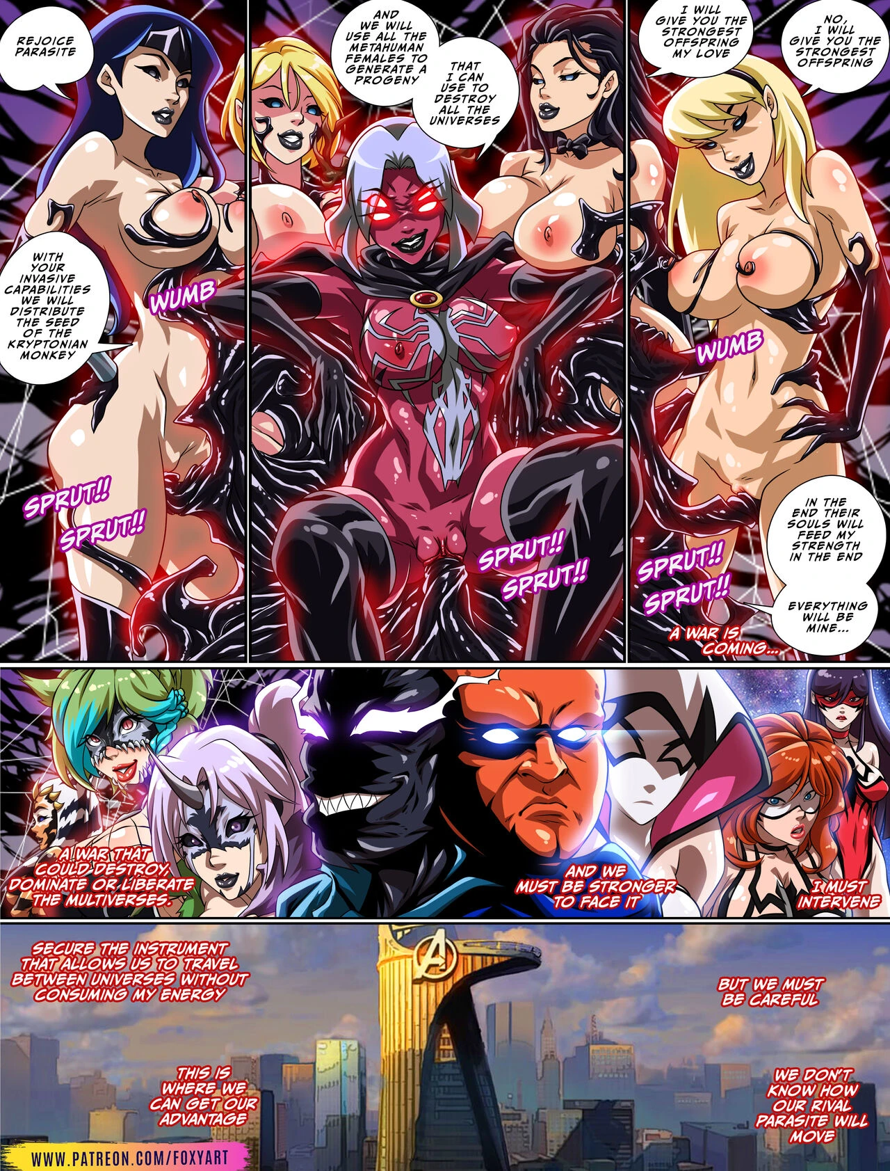VENOM SEX MULTIVERSE porn comic picture 48