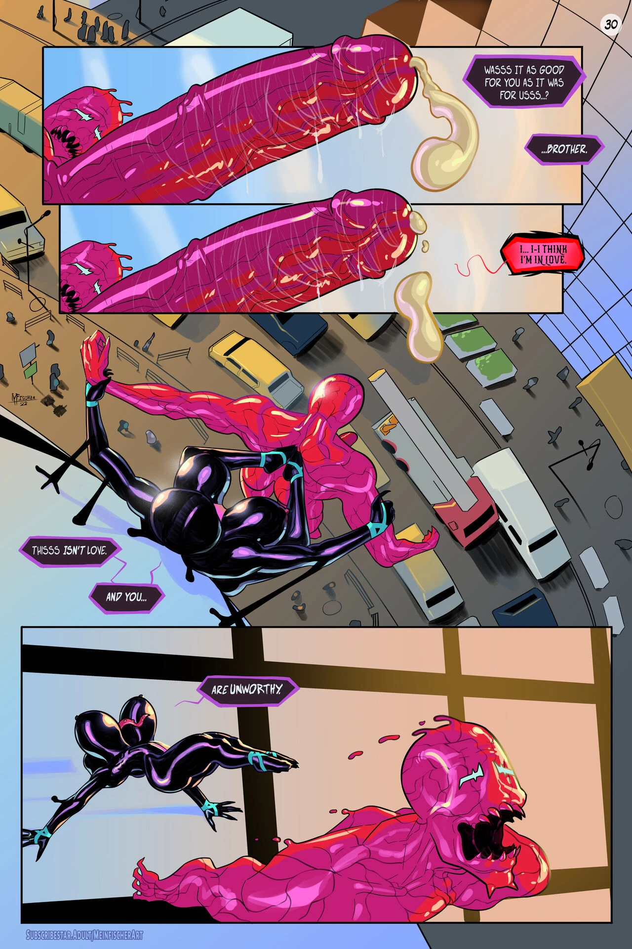 Venom's Kiss 2 porn comic picture 32