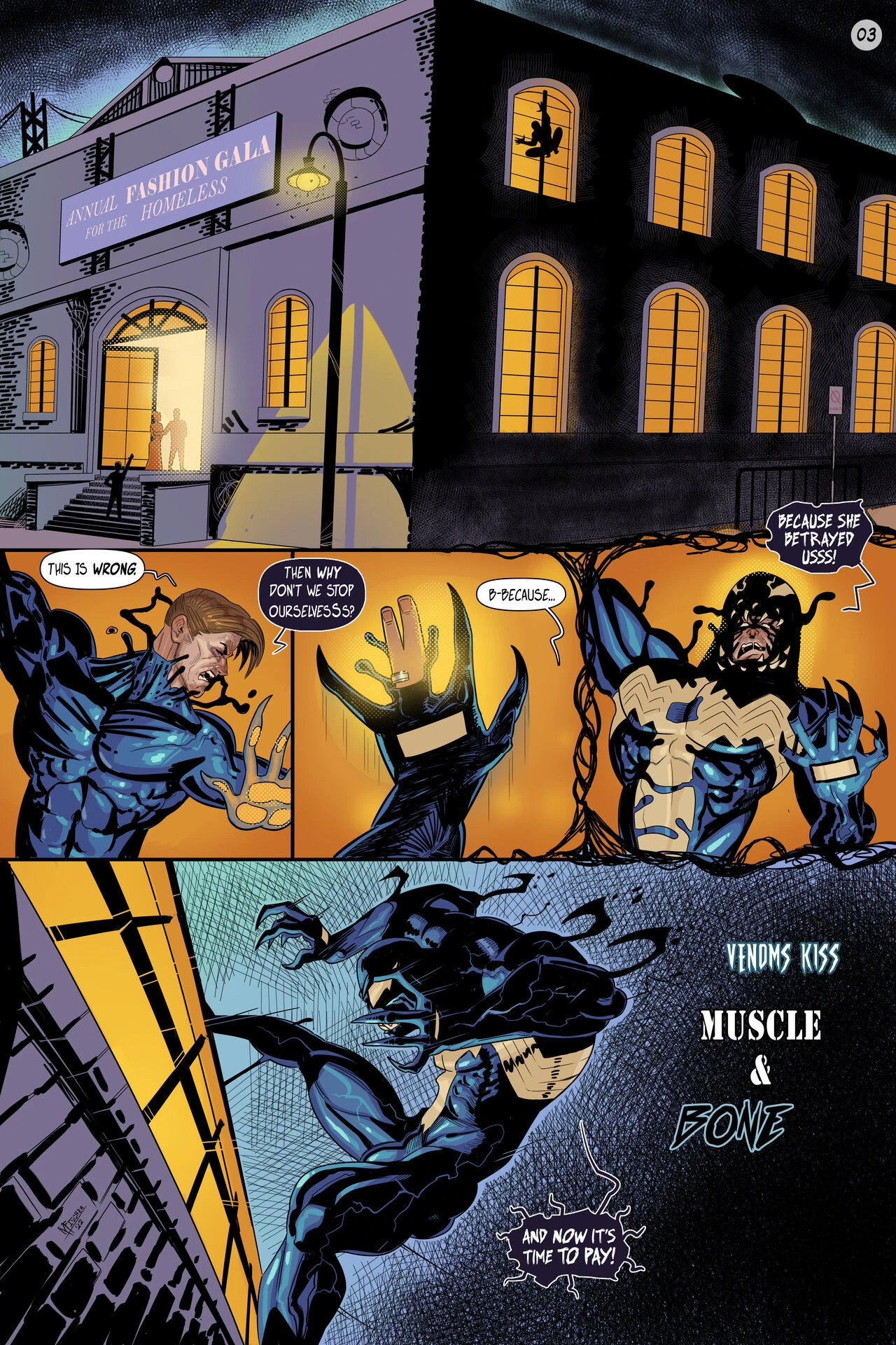 Venom's Kiss 3 porn comic picture 4